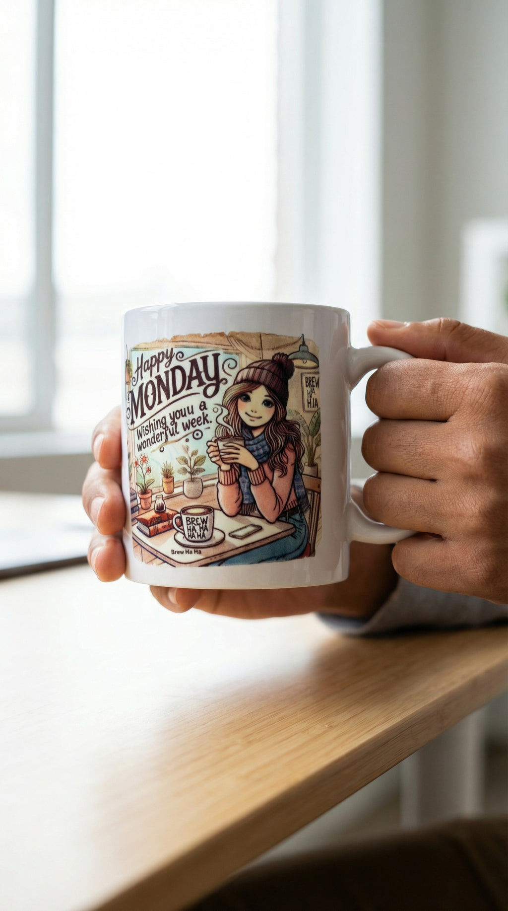 Happy Monday - 11oz Ceramic Mug