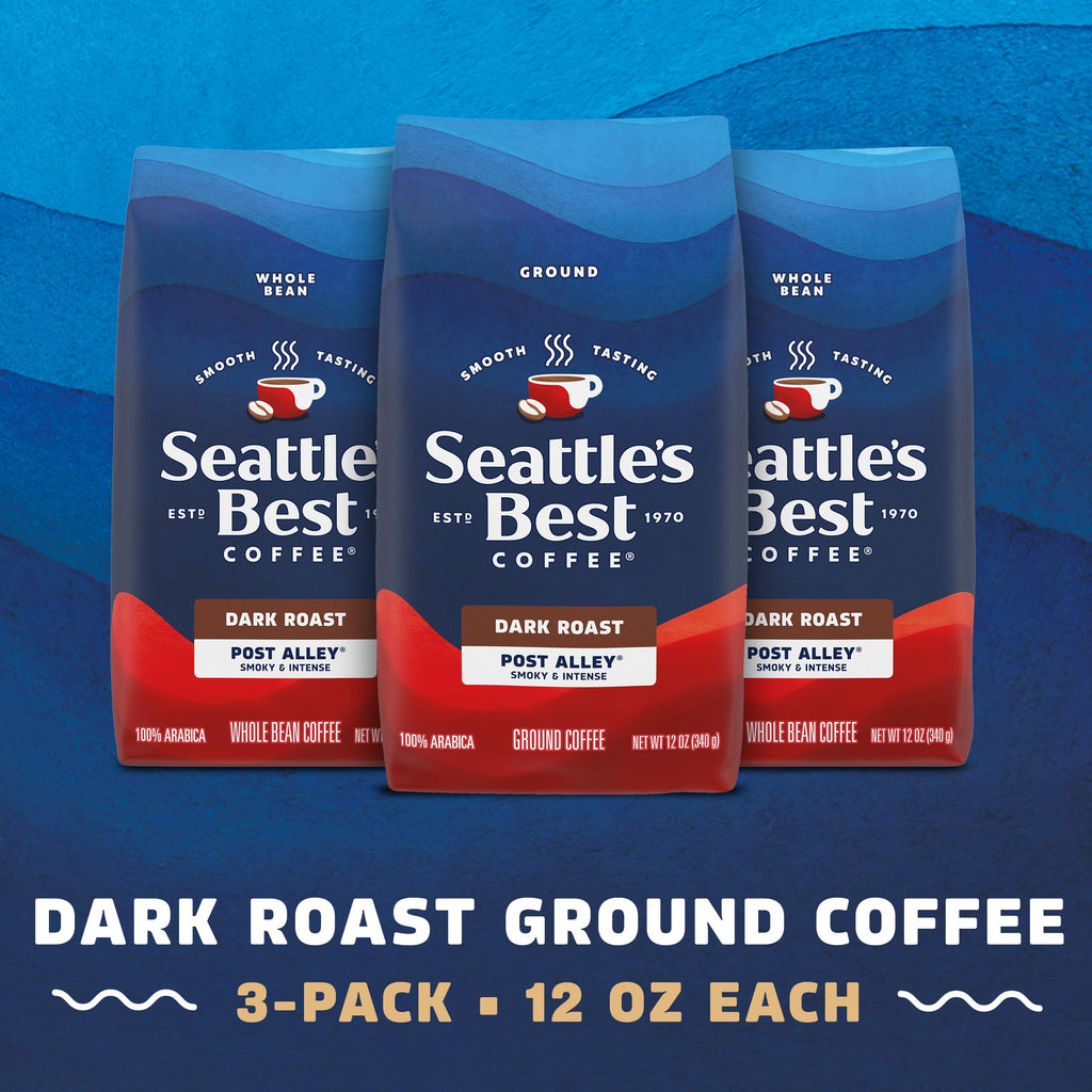 Seattle's Best Coffee Post Alley Blend Dark Roast Ground Coffee |