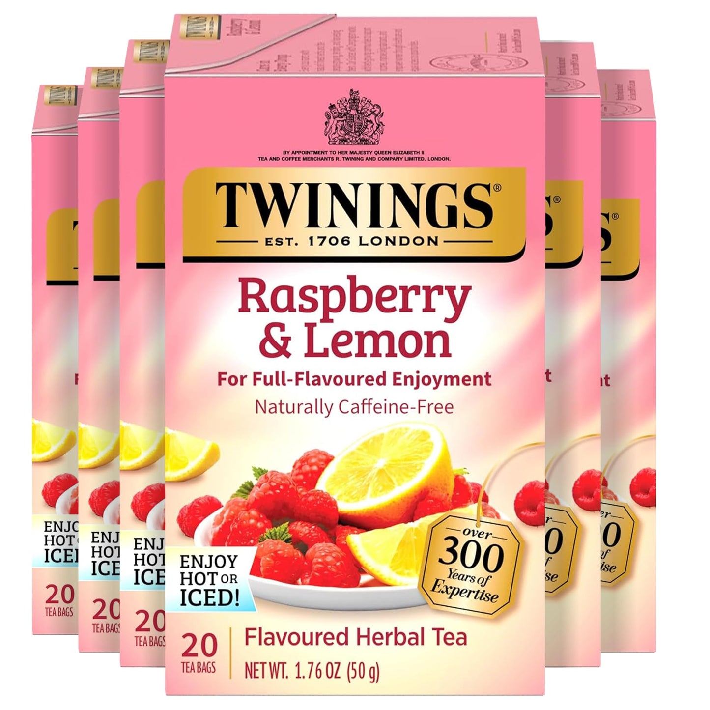 Twinings English Breakfast Black Tea Individually Wrapped Bags, 100 Count (Pack of 1), Smooth, Flavourful, and Robust, Caffeinated, Enjoy Hot or Iced, 100 Teabags