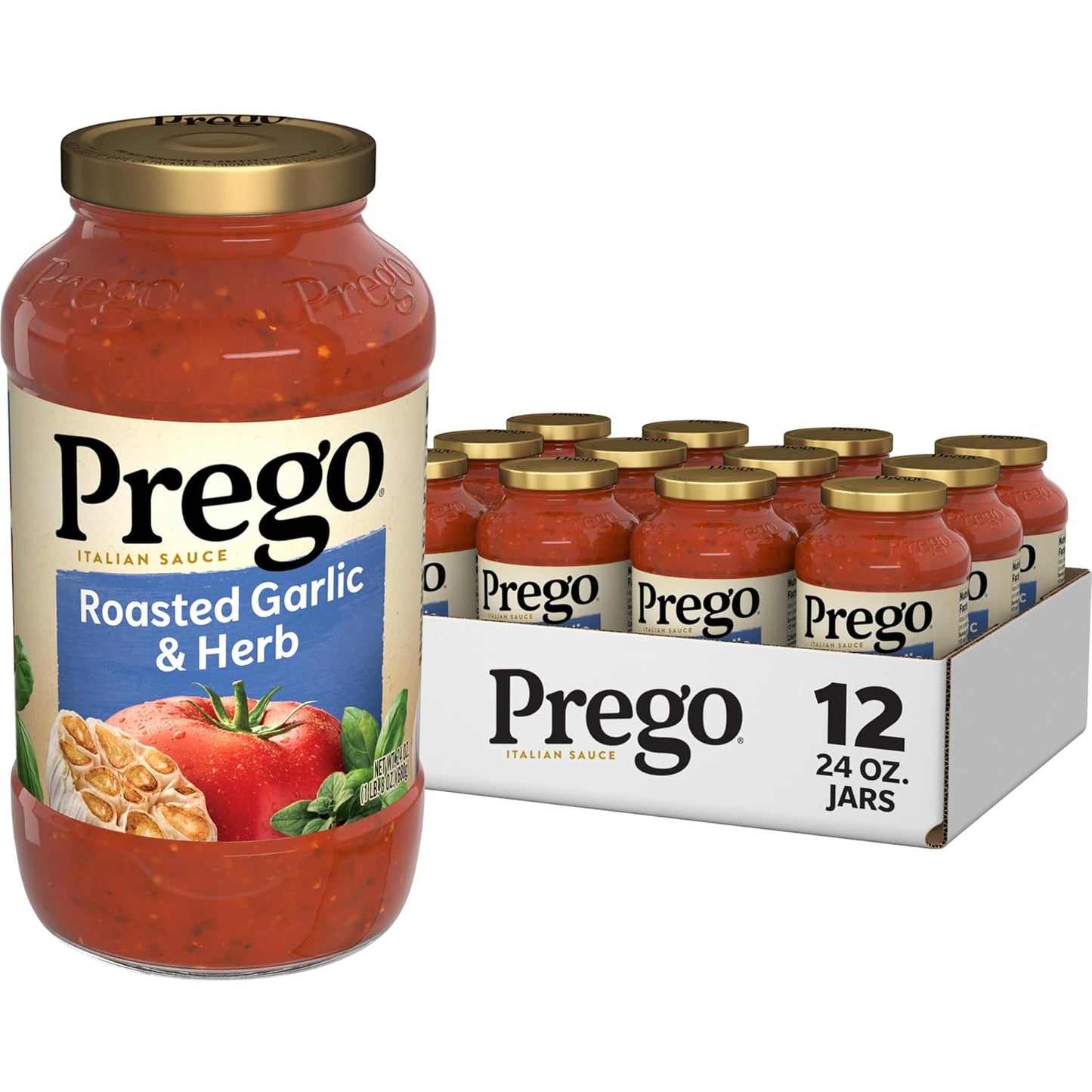 Prego Traditional Pasta Sauce, 45 oz Jar