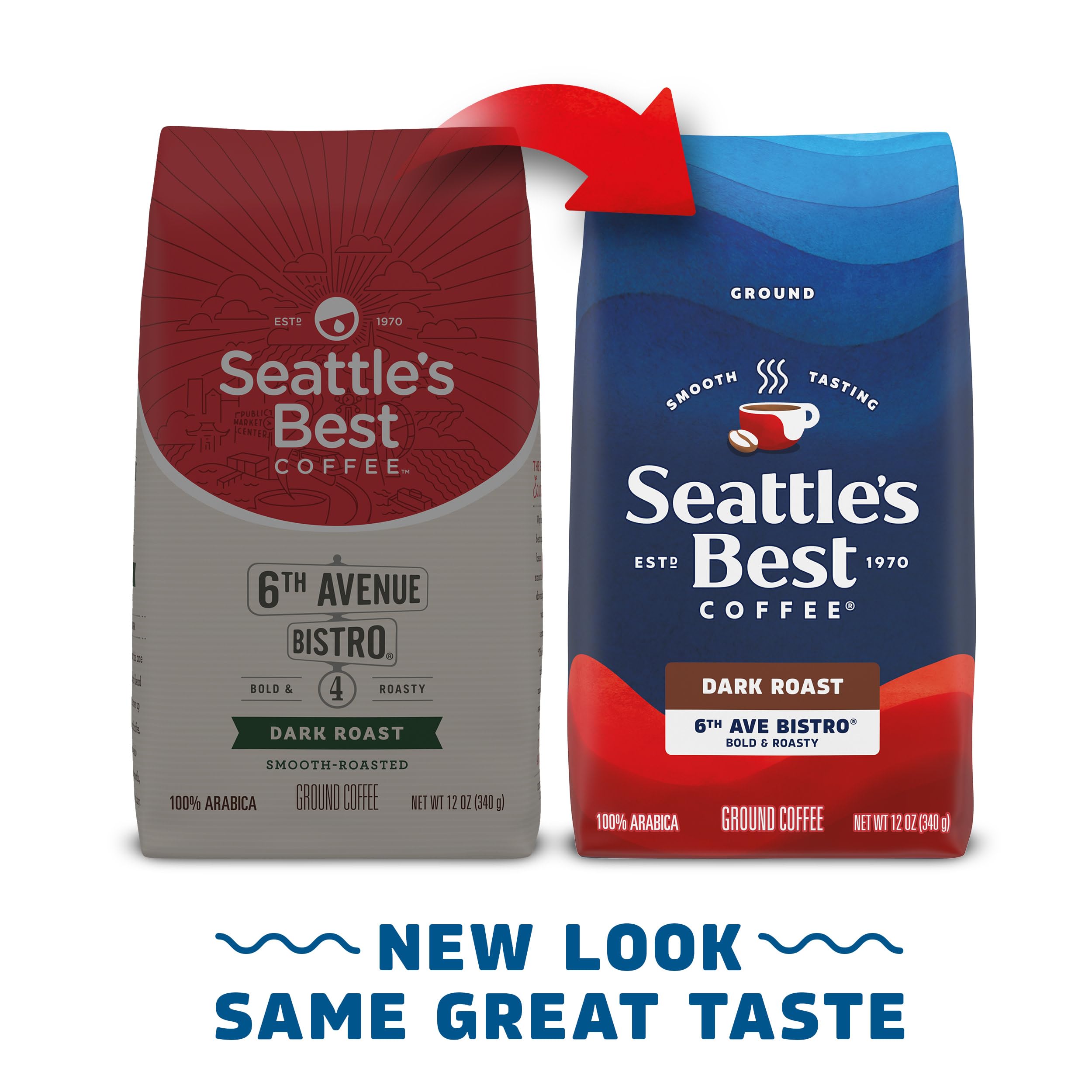 Seattle's Best Coffee Post Alley Blend Dark Roast Ground Coffee |