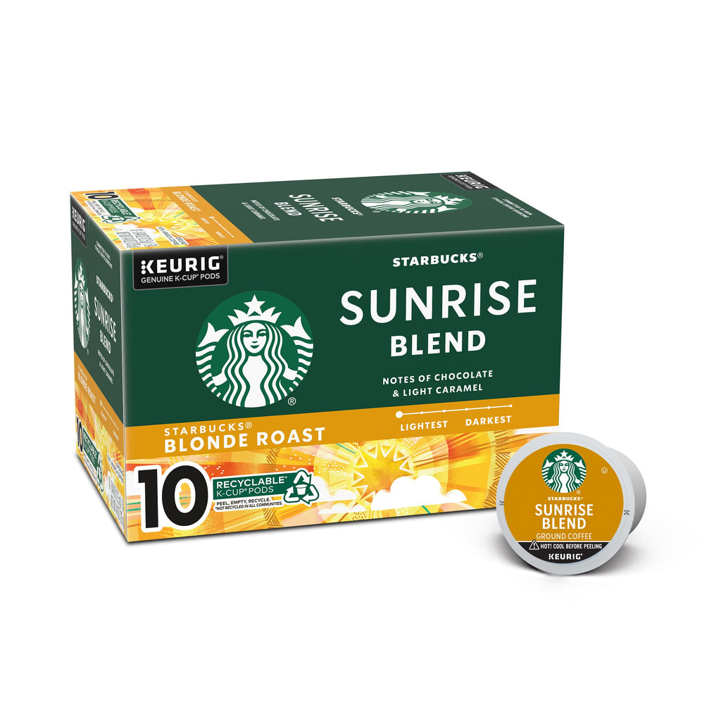 Starbucks Coffee K-Cup Pods,  Flavored Selection Coffee, Naturally Flavored, 100% Arabica, 6 Boxes (60 Pods Total)