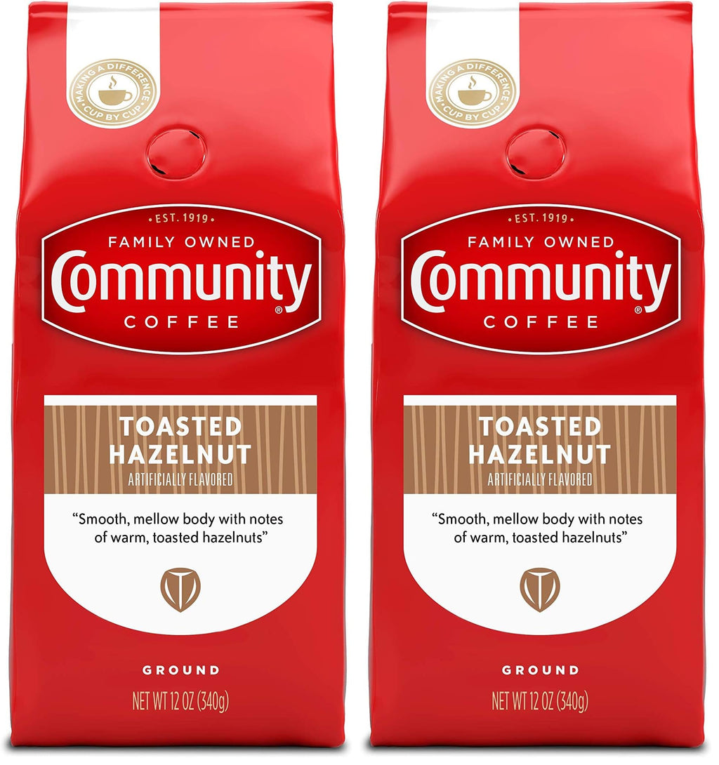 Community Coffee  Flavored Selections 12 Ounce, Medium Roast Ground, 12 Ounce (Pack of 1)