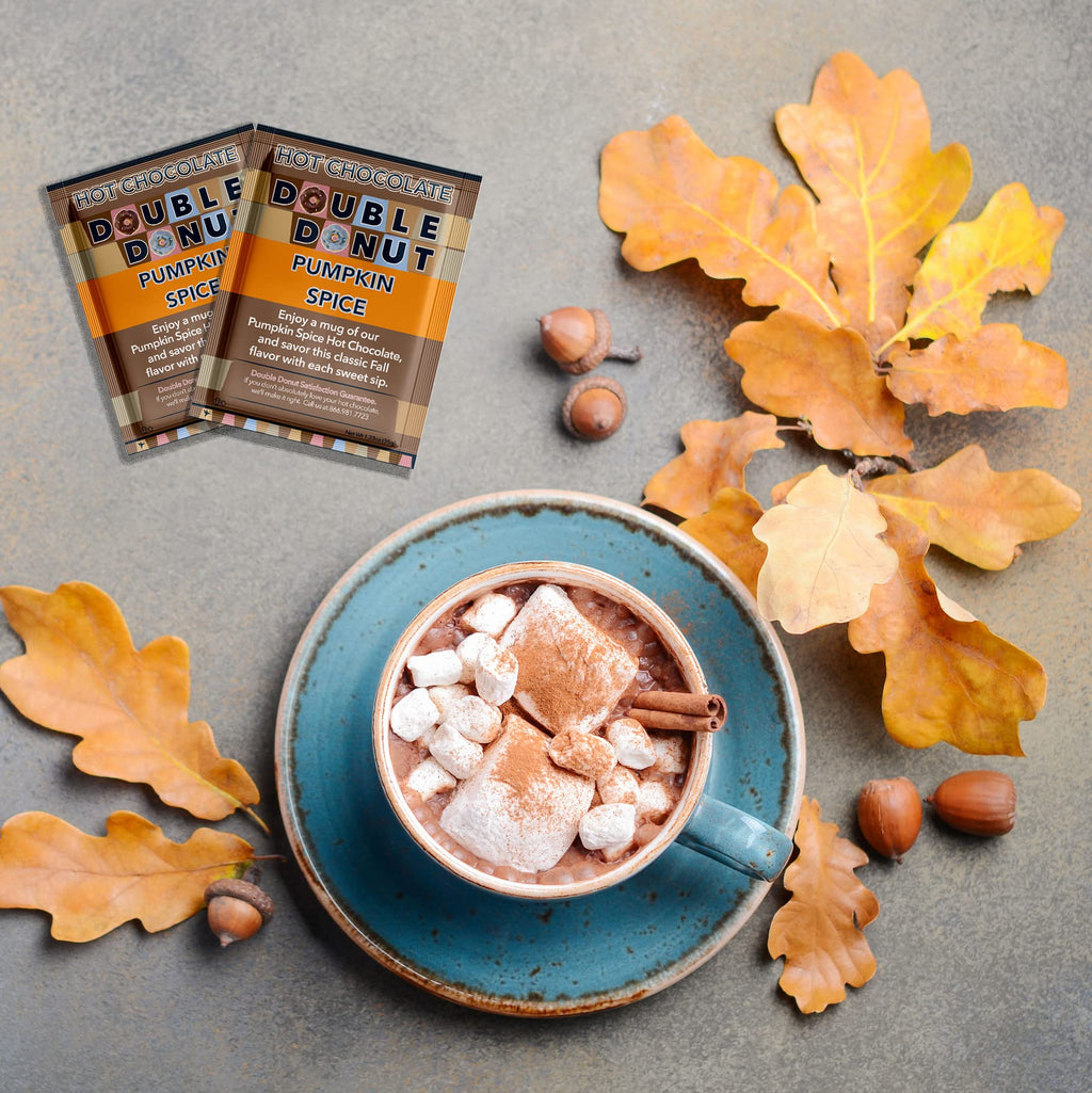 Gourmet Hot Cocoa Mix Variety Pack - Classic, Chocolate Raspberry, Salted Caramel, & Peppermint Hot Chocolate Mix Sets - 32 Count