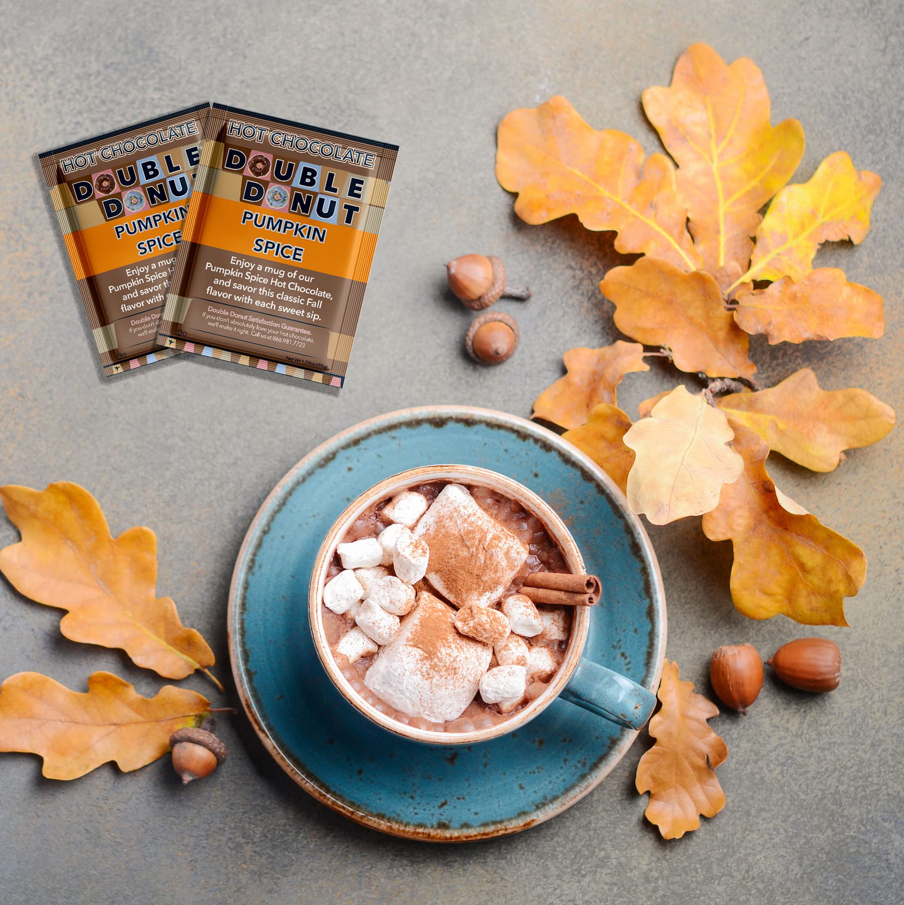 Gourmet Hot Cocoa Mix Variety Pack - Classic, Chocolate Raspberry, Salted Caramel, & Peppermint Hot Chocolate Mix Sets - 32 Count