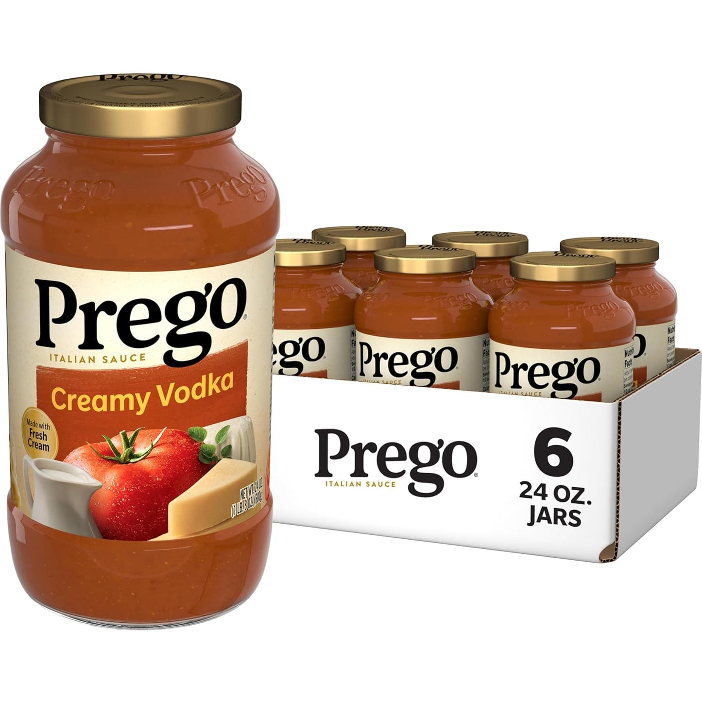Prego Traditional Pasta Sauce, 45 oz Jar