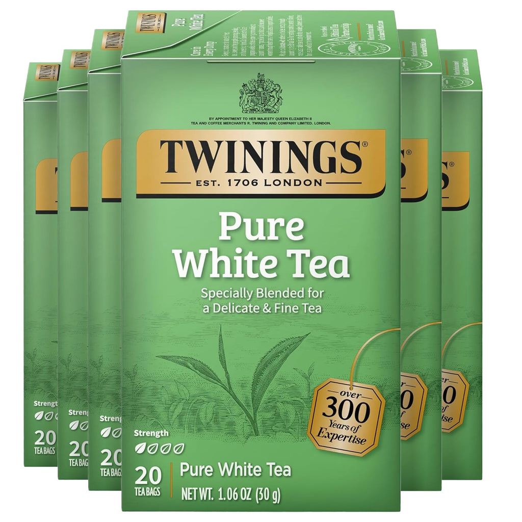 Twinings English Breakfast Black Tea Individually Wrapped Bags, 100 Count (Pack of 1), Smooth, Flavourful, and Robust, Caffeinated, Enjoy Hot or Iced, 100 Teabags