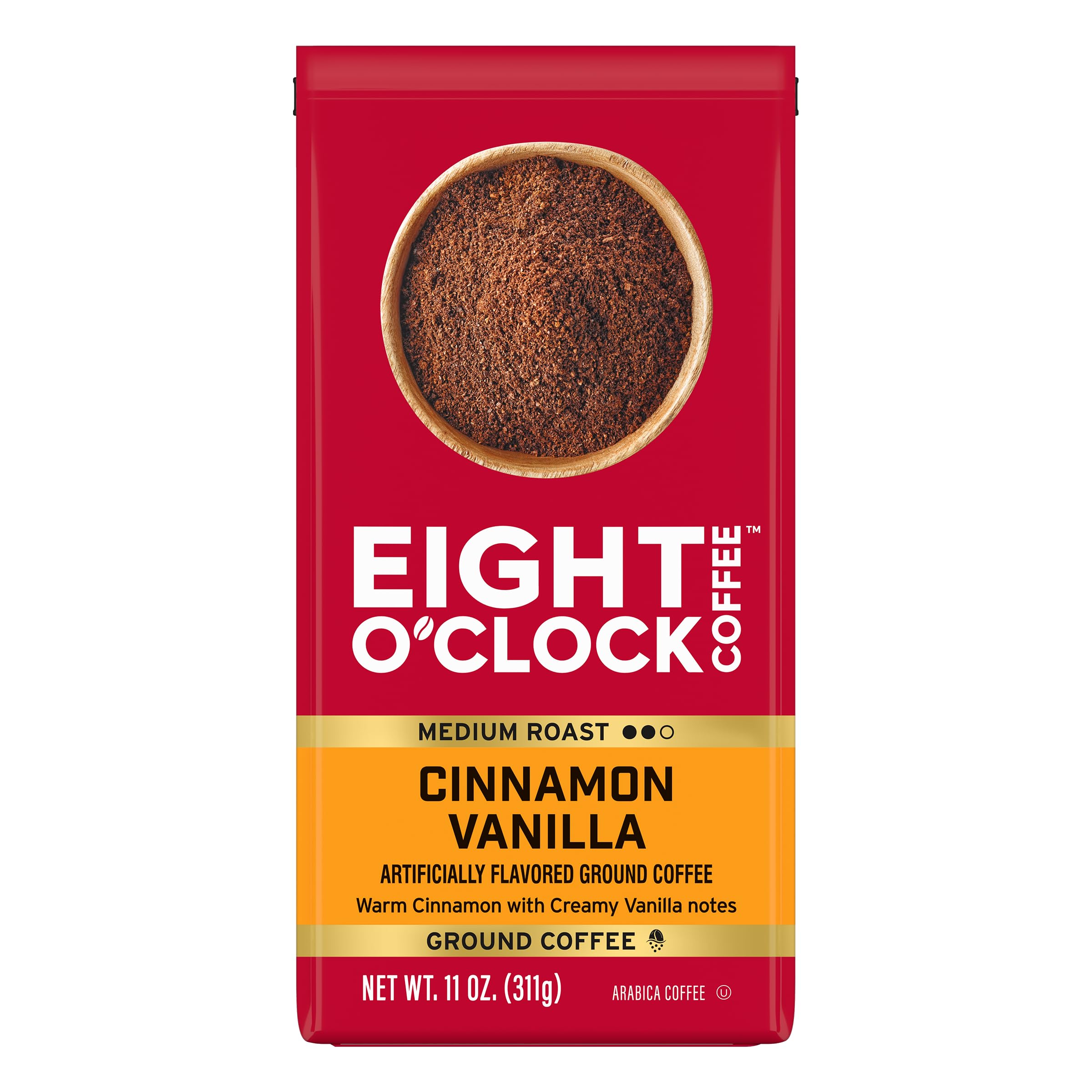 Eight O'Clock Coffee The Original Ground Coffee, Medium Roast, 32 Ounce (Pack of 1) - Sweet, Fruity, Well Balanced