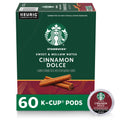 Starbucks Coffee K-Cup Pods,  Flavored Selection Coffee, Naturally Flavored, 100% Arabica, 6 Boxes (60 Pods Total)
