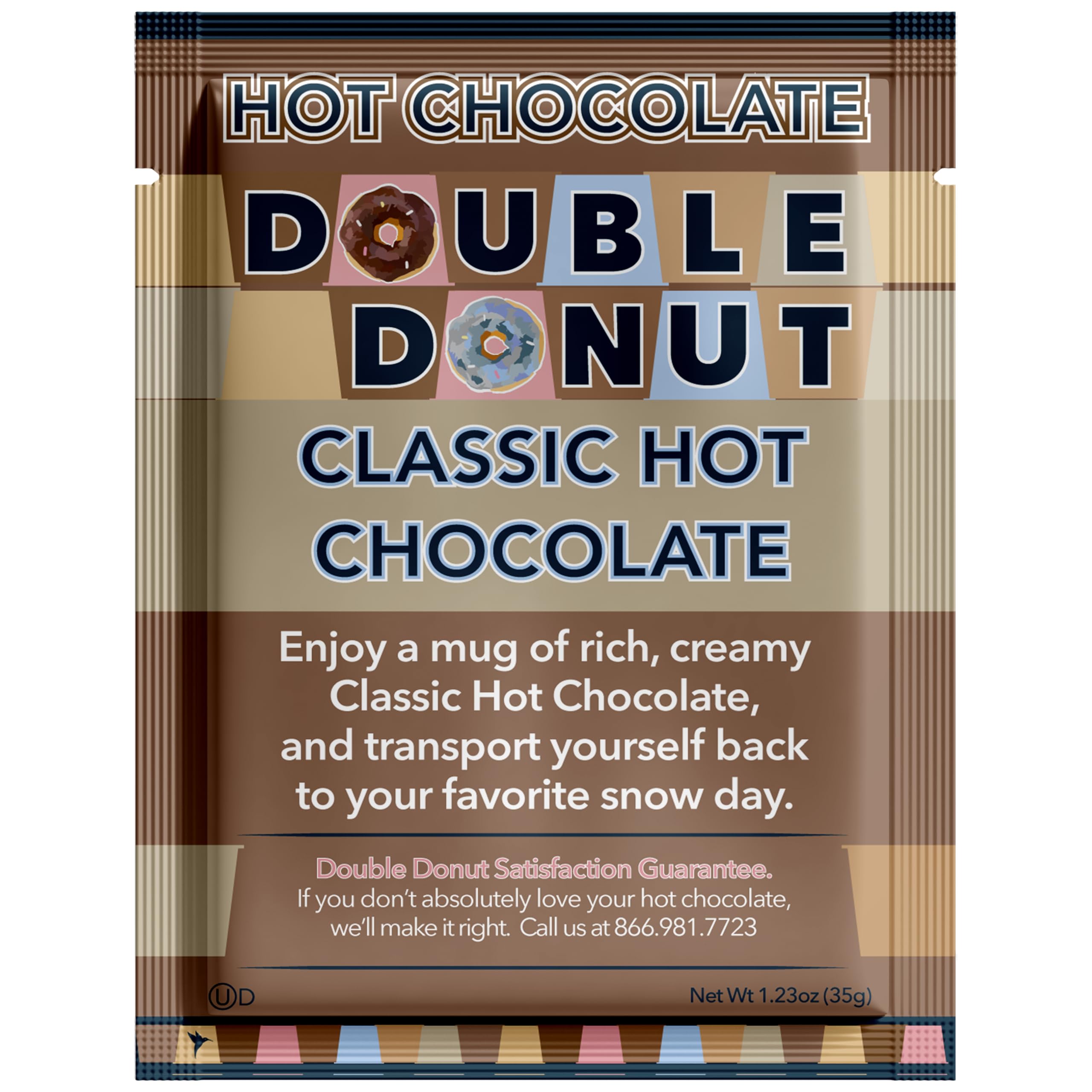 Gourmet Hot Cocoa Mix Variety Pack - Classic, Chocolate Raspberry, Salted Caramel, & Peppermint Hot Chocolate Mix Sets - 32 Count