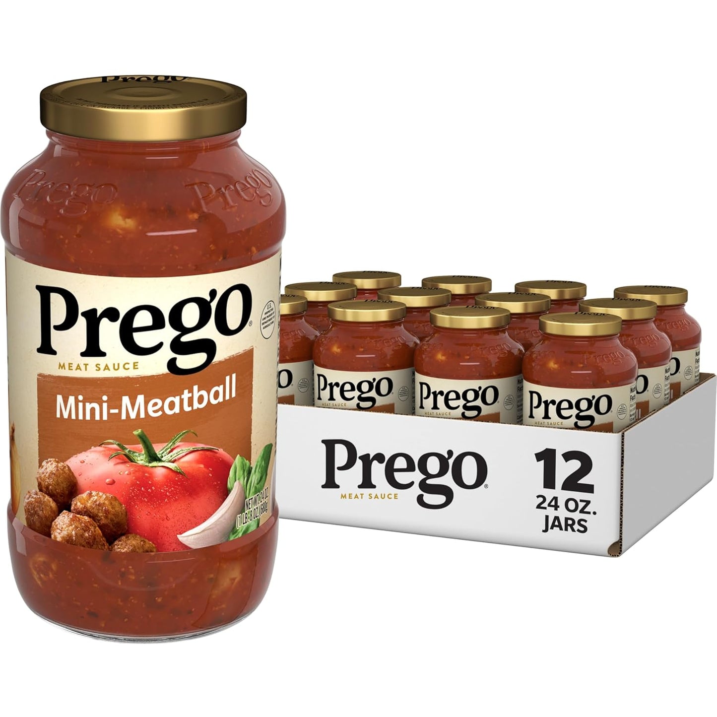 Prego Traditional Pasta Sauce, 45 oz Jar