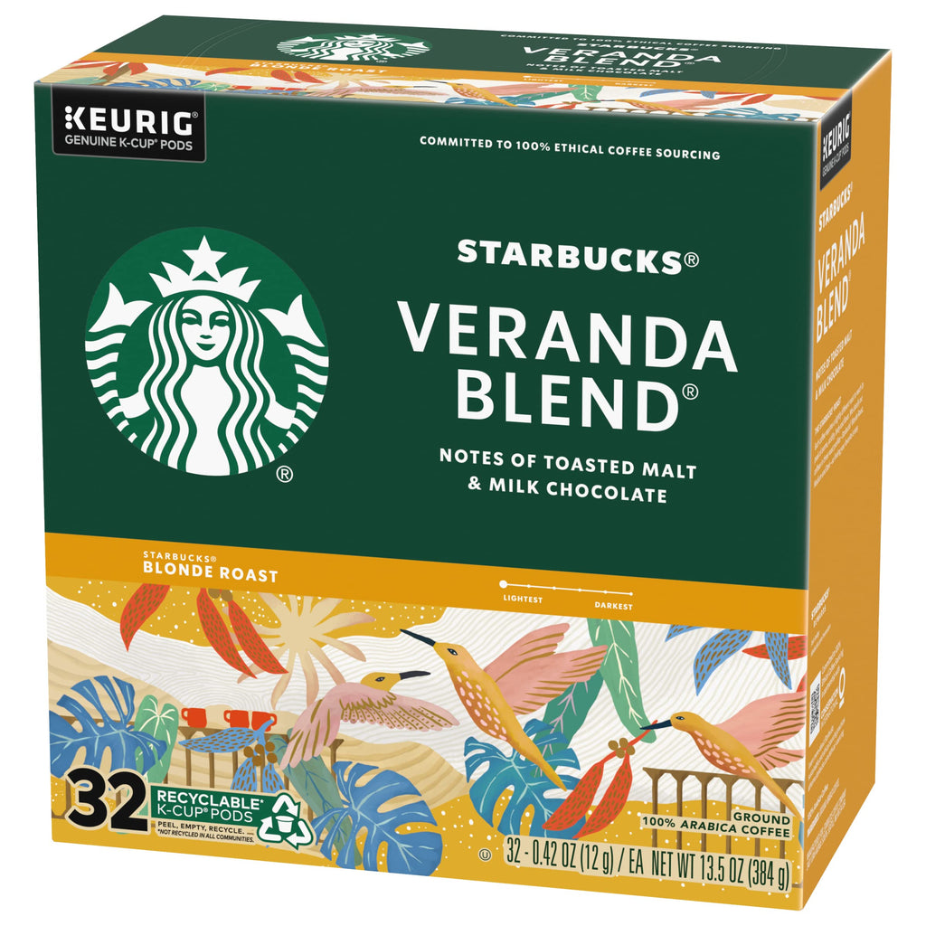 Starbucks Coffee K-Cup Pods,  Flavored Selection Coffee, Naturally Flavored, 100% Arabica, 6 Boxes (60 Pods Total)