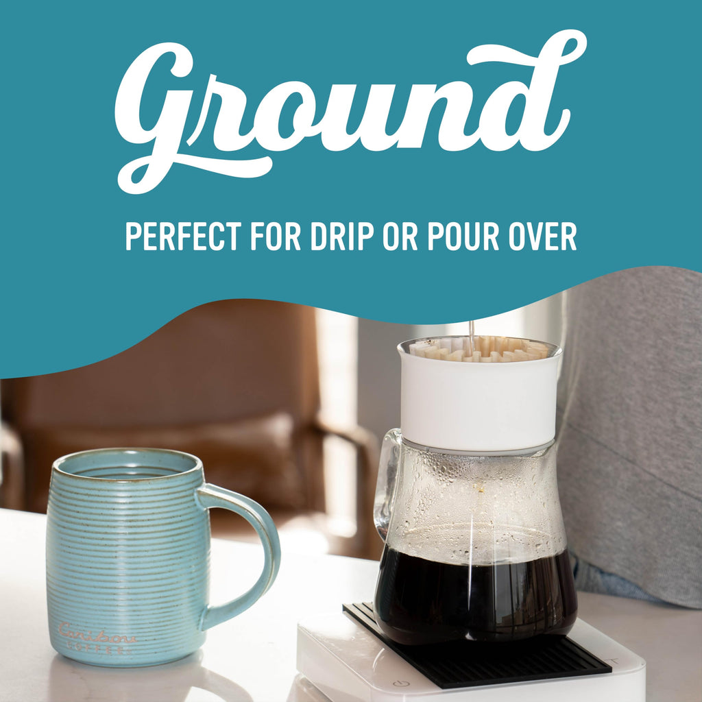 Caribou Coffee, Light Roast Ground Coffee - Daybreak Morning Blend 20 Ounce Bag