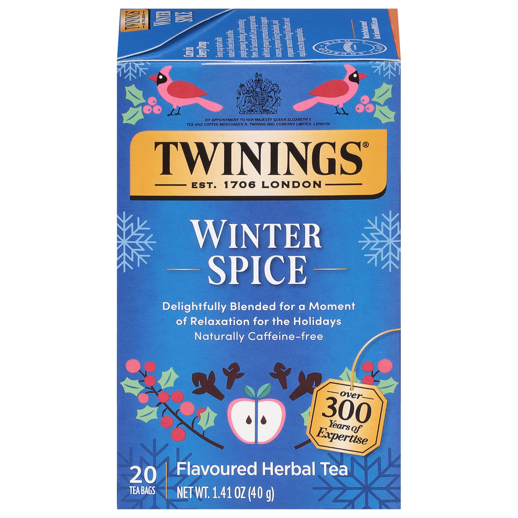 Twinings English Breakfast Black Tea Individually Wrapped Bags, 100 Count (Pack of 1), Smooth, Flavourful, and Robust, Caffeinated, Enjoy Hot or Iced, 100 Teabags