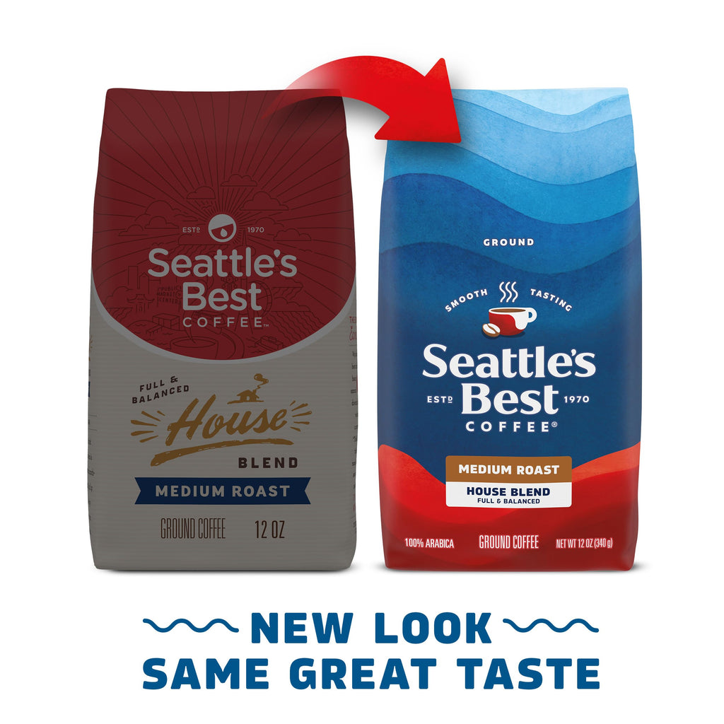 Seattle's Best Coffee Post Alley Blend Dark Roast Ground Coffee |