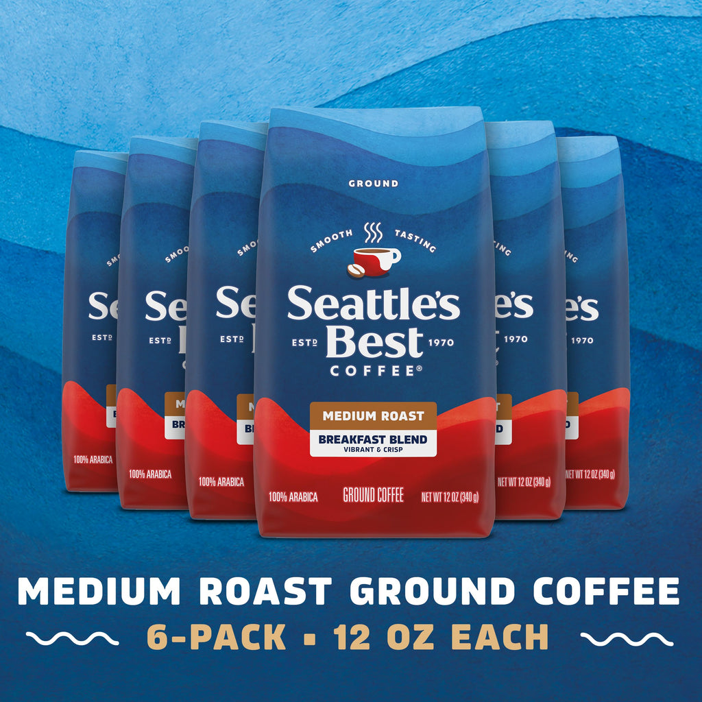 Seattle's Best Coffee Post Alley Blend Dark Roast Ground Coffee |