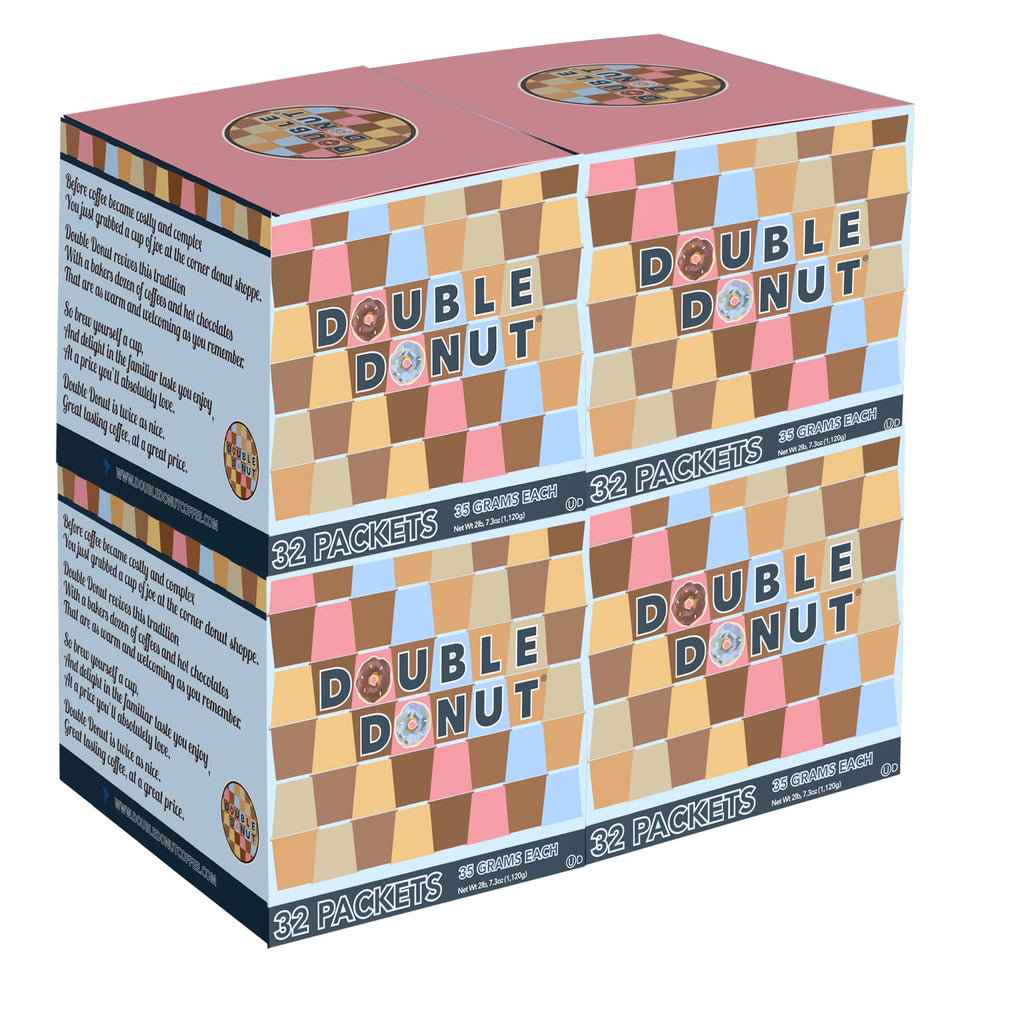 Gourmet Hot Cocoa Mix Variety Pack - Classic, Chocolate Raspberry, Salted Caramel, & Peppermint Hot Chocolate Mix Sets - 32 Count