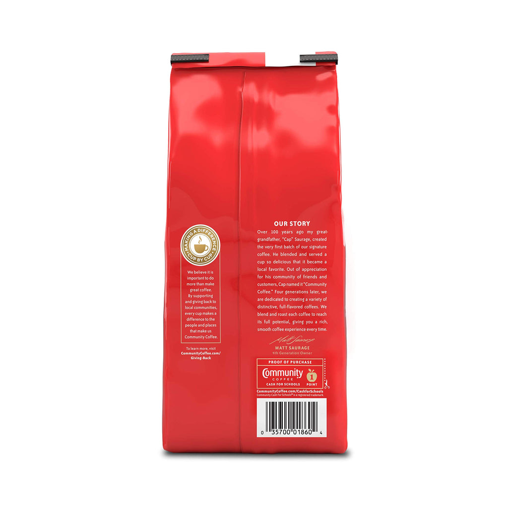 Community Coffee  Flavored Selections 12 Ounce, Medium Roast Ground, 12 Ounce (Pack of 1)
