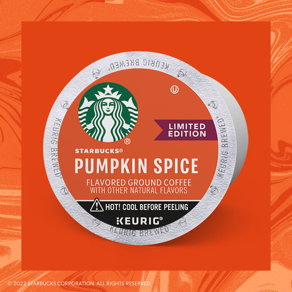 Starbucks Coffee K-Cup Pods,  Flavored Selection Coffee, Naturally Flavored, 100% Arabica, 6 Boxes (60 Pods Total)