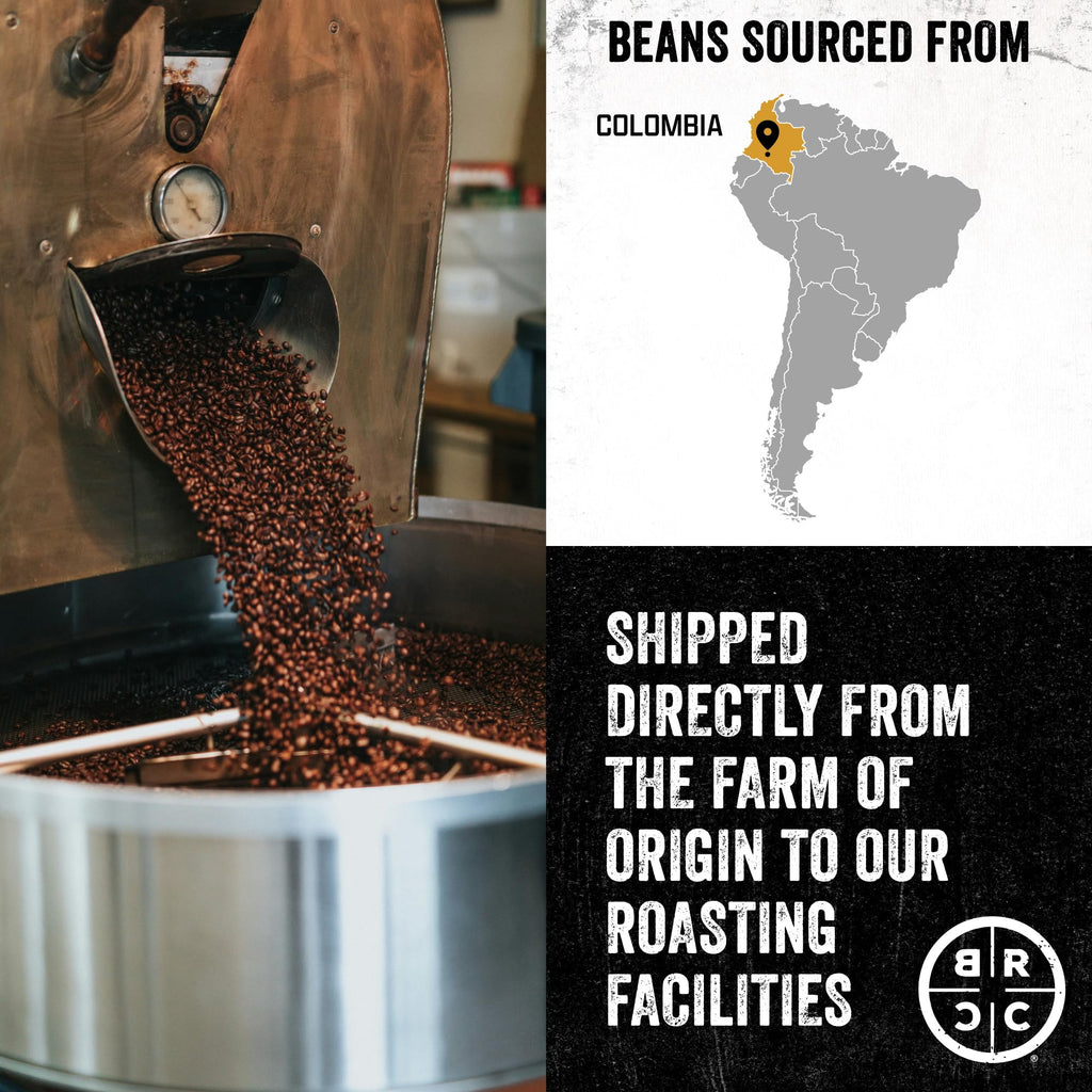 Black Rifle Coffee Company Espresso Mule Dark Roast Whole Bean Coffee – Bold Espresso with Notes of Chocolate, Bing Cherry & Caramelized Sugar 11oz