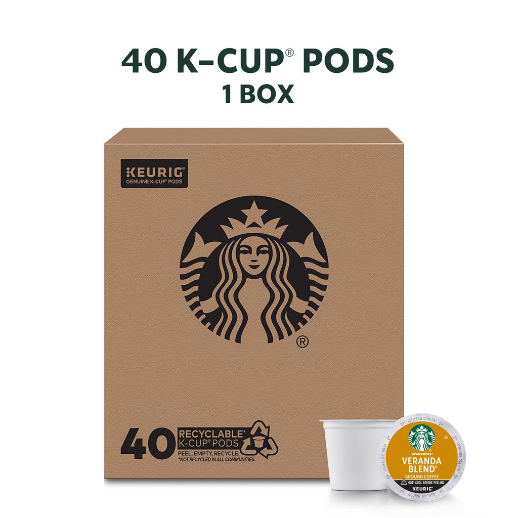 Starbucks Coffee K-Cup Pods,  Flavored Selection Coffee, Naturally Flavored, 100% Arabica, 6 Boxes (60 Pods Total)