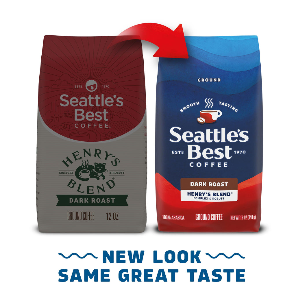 Seattle's Best Coffee Post Alley Blend Dark Roast Ground Coffee |