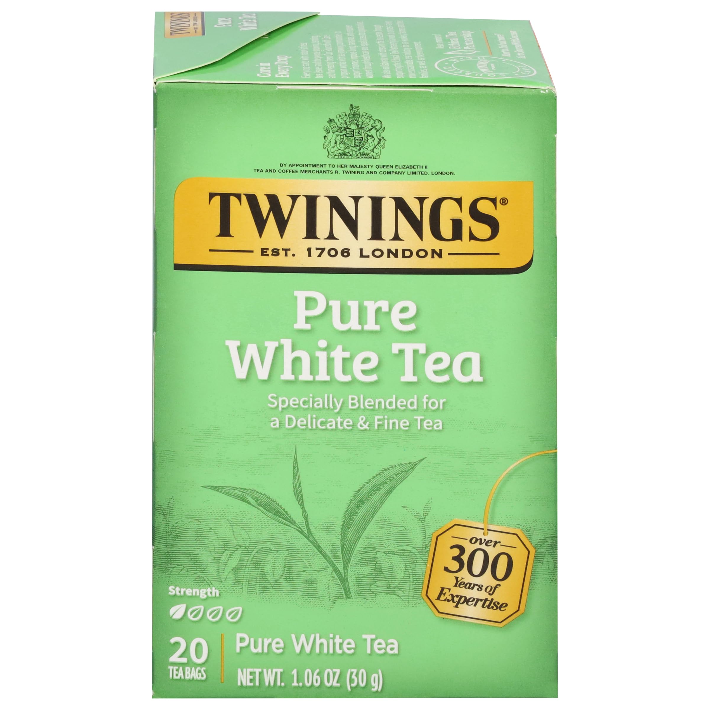 Twinings English Breakfast Black Tea Individually Wrapped Bags, 100 Count (Pack of 1), Smooth, Flavourful, and Robust, Caffeinated, Enjoy Hot or Iced, 100 Teabags