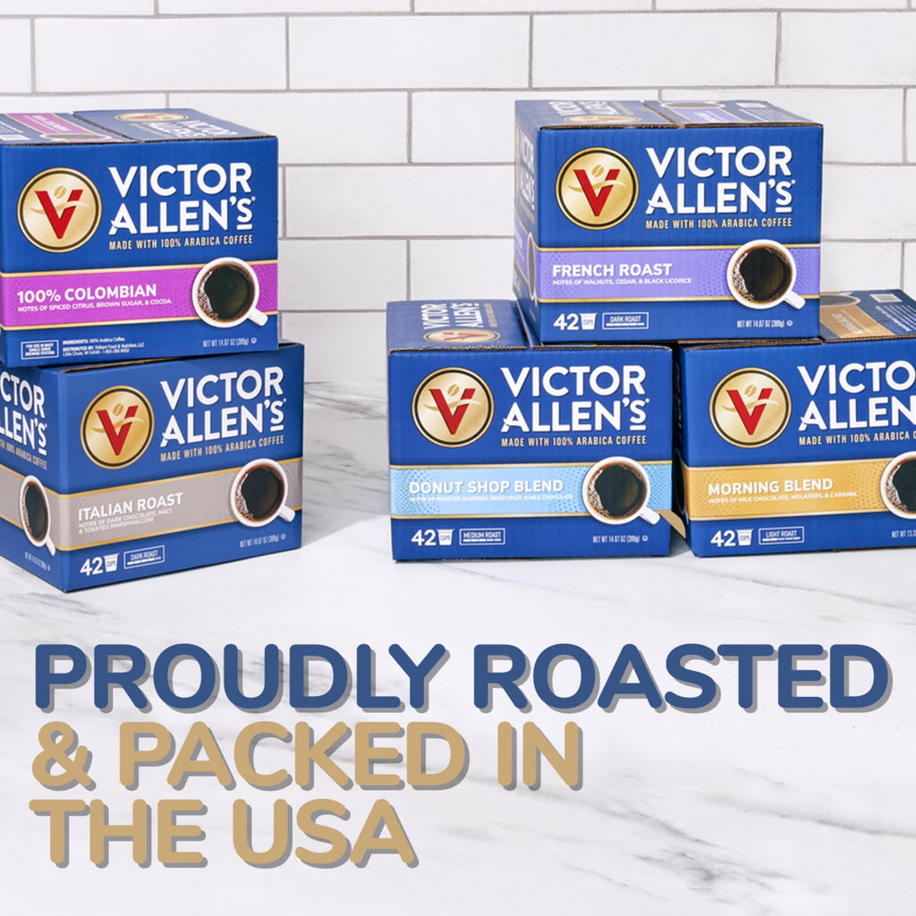 Victor Allen's Coffee Morning Blend, Light Roast, 12 Count, Single Serve Coffee Pods for Keurig K-Cup Brewers