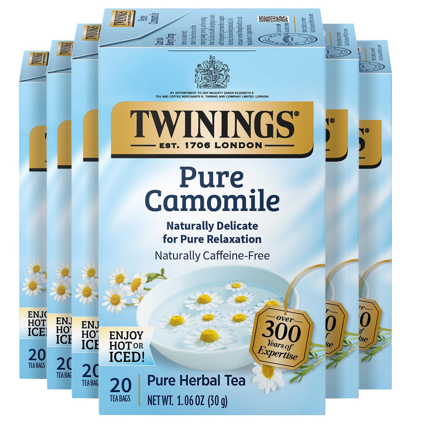 Twinings English Breakfast Black Tea Individually Wrapped Bags, 100 Count (Pack of 1), Smooth, Flavourful, and Robust, Caffeinated, Enjoy Hot or Iced, 100 Teabags