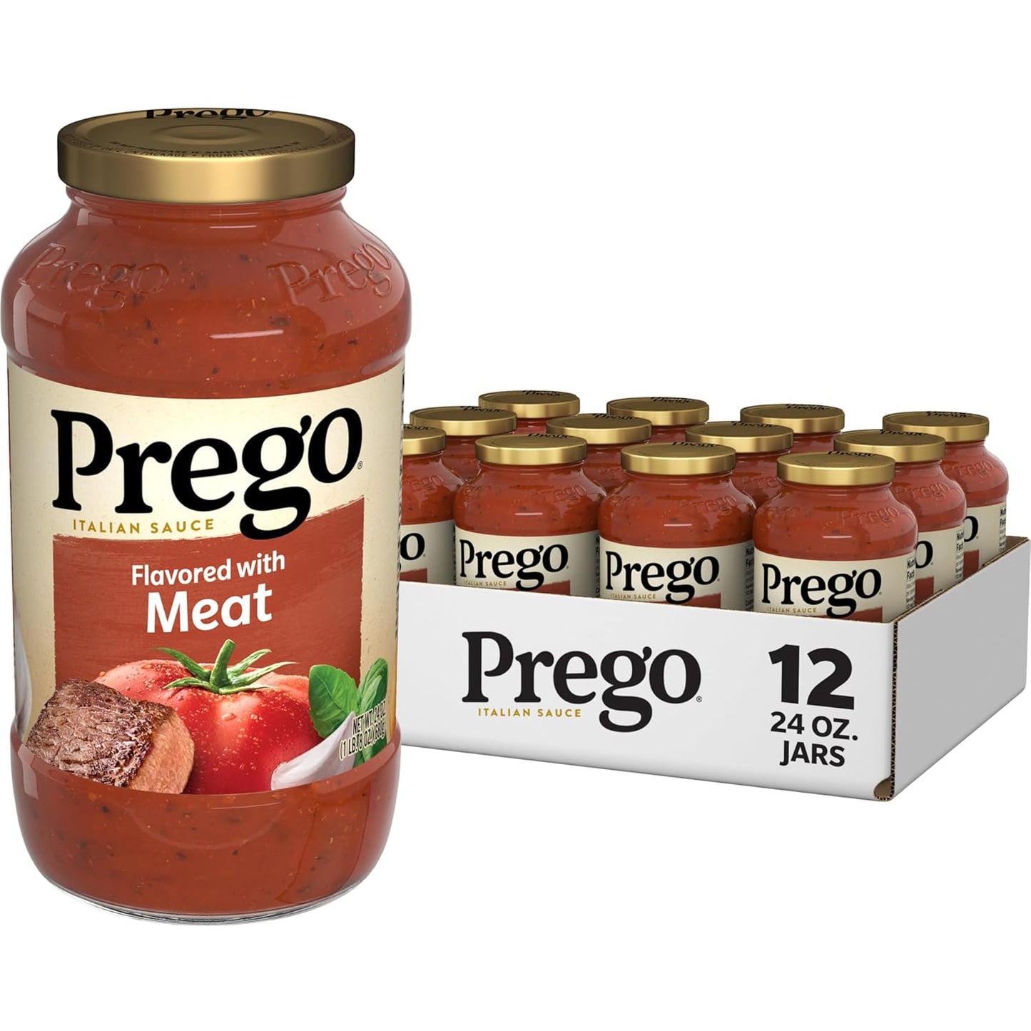 Prego Traditional Pasta Sauce, 45 oz Jar