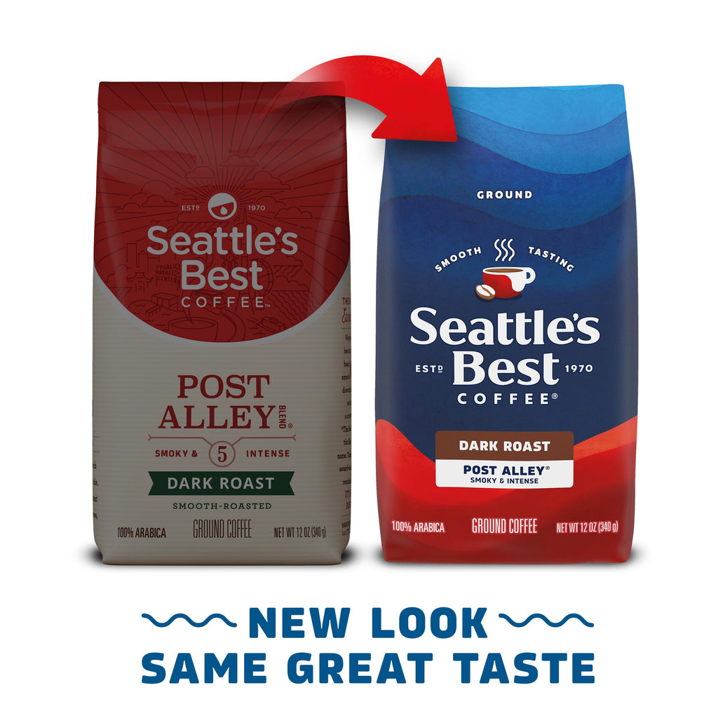 Seattle's Best Coffee Post Alley Blend Dark Roast Ground Coffee |