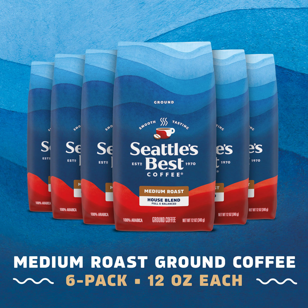 Seattle's Best Coffee Post Alley Blend Dark Roast Ground Coffee |