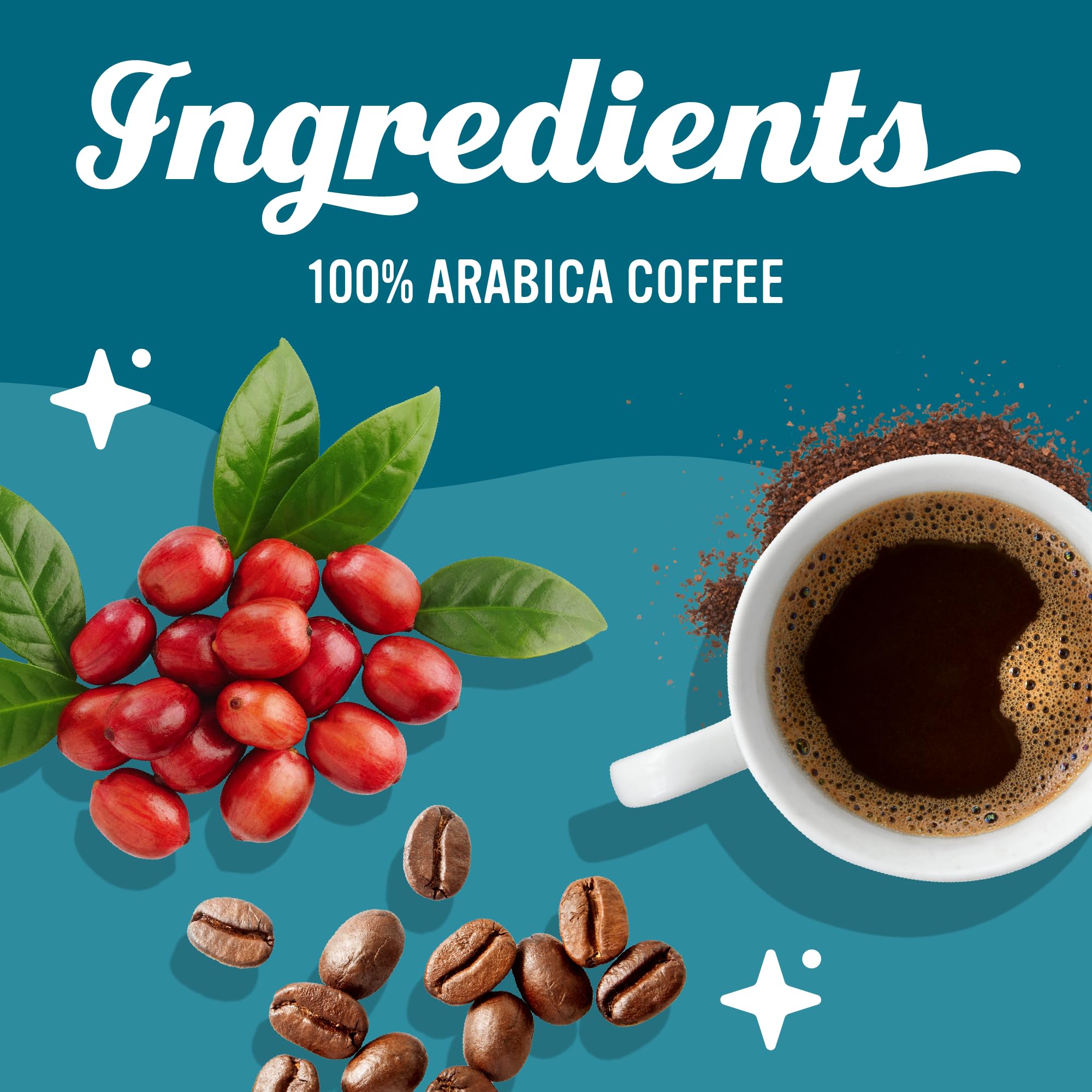 Caribou Coffee, Light Roast Ground Coffee - Daybreak Morning Blend 20 Ounce Bag