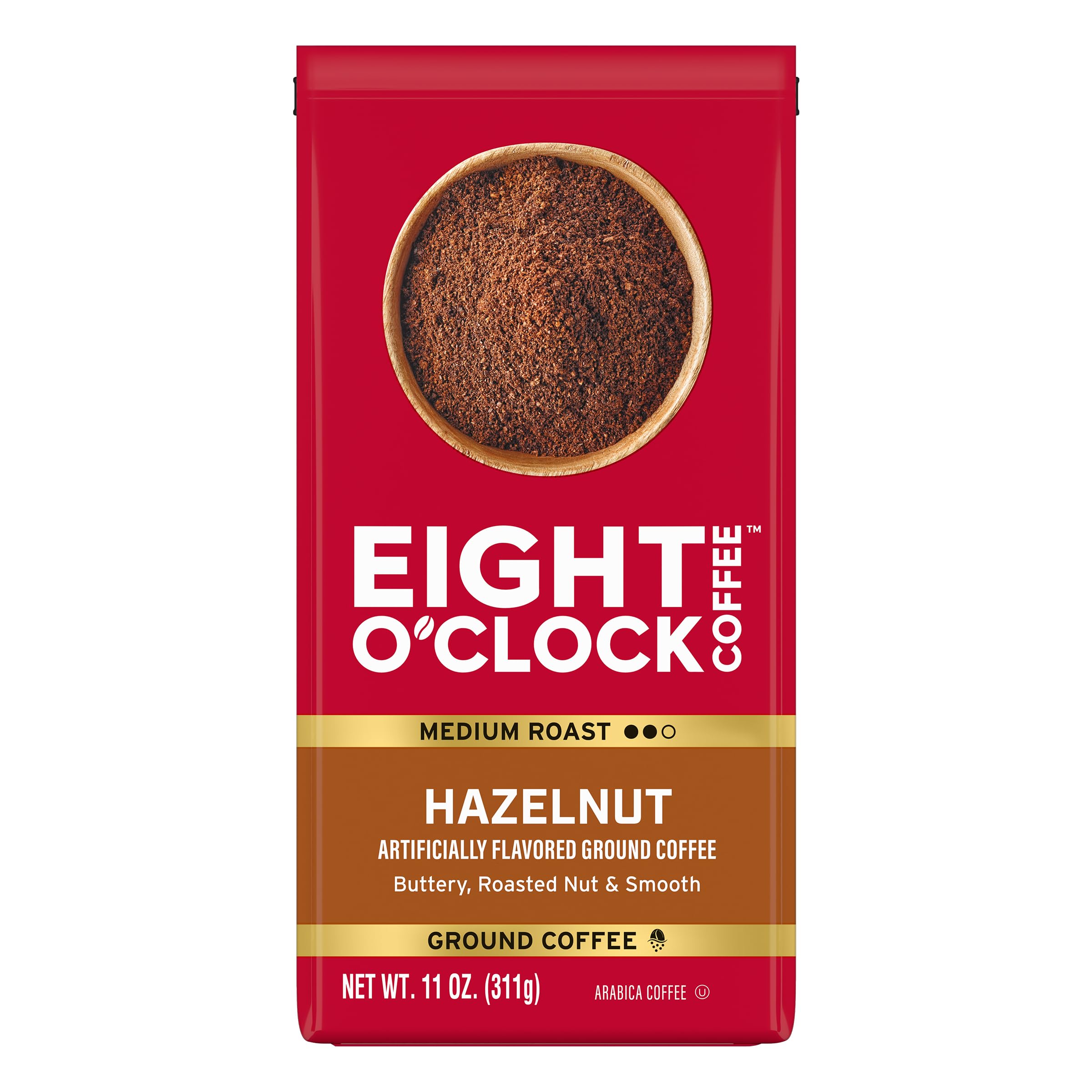 Eight O'Clock Coffee The Original Ground Coffee, Medium Roast, 32 Ounce (Pack of 1) - Sweet, Fruity, Well Balanced