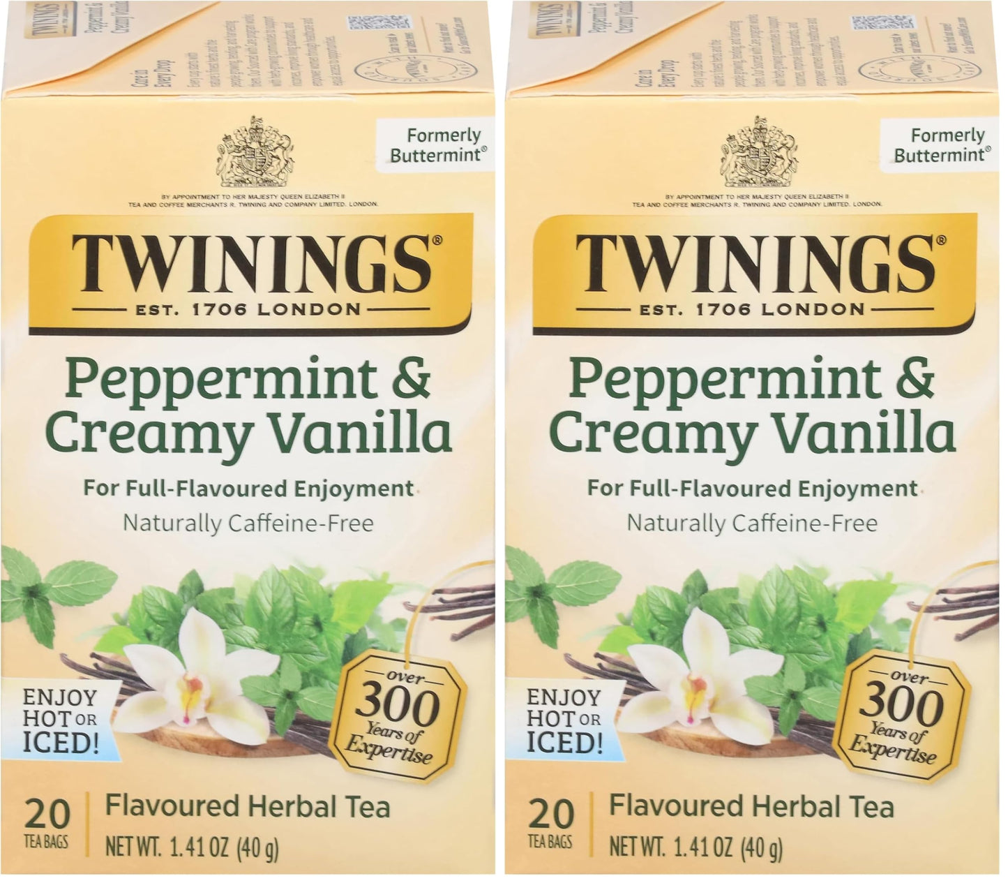 Twinings English Breakfast Black Tea Individually Wrapped Bags, 100 Count (Pack of 1), Smooth, Flavourful, and Robust, Caffeinated, Enjoy Hot or Iced, 100 Teabags