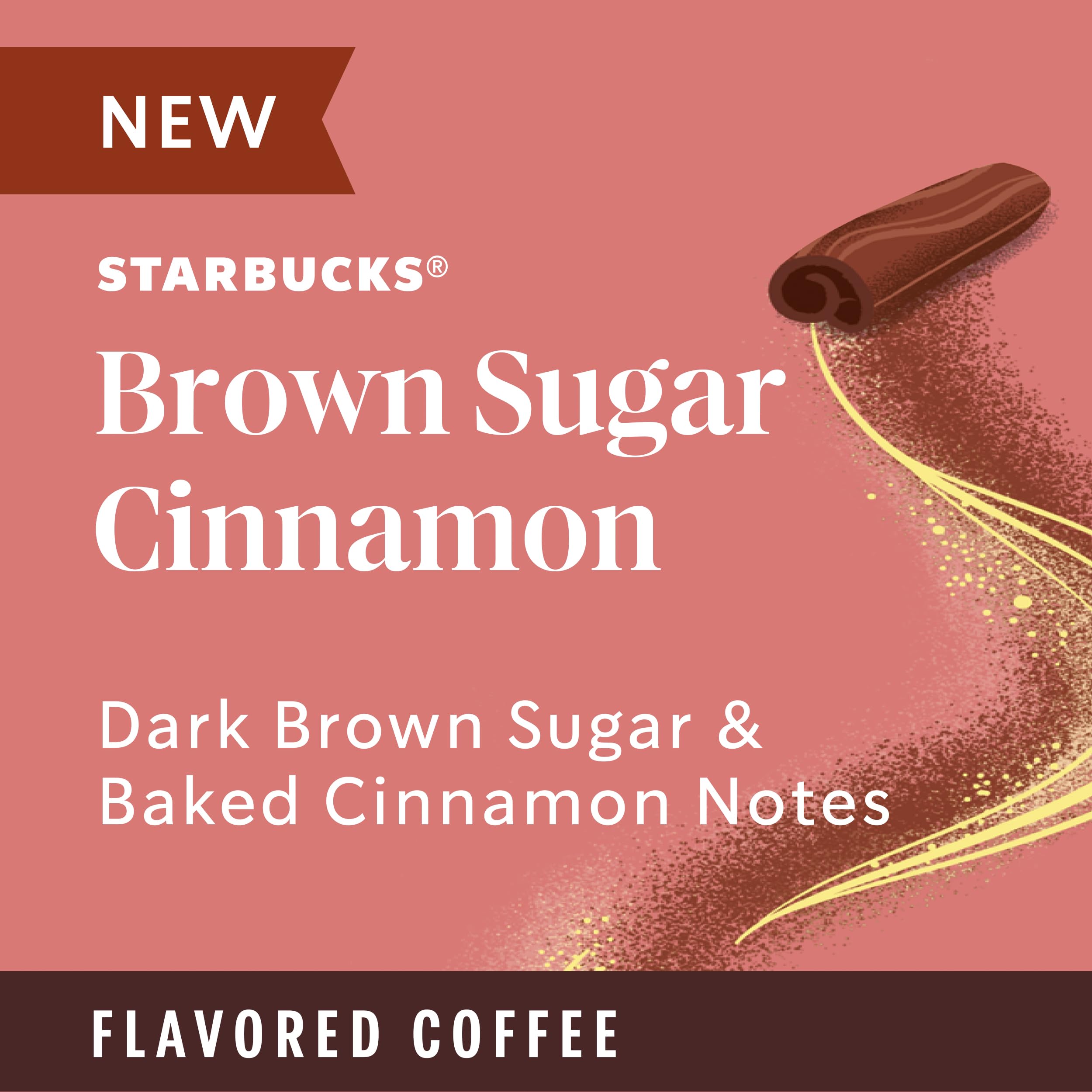 Starbucks Coffee K-Cup Pods,  Flavored Selection Coffee, Naturally Flavored, 100% Arabica, 6 Boxes (60 Pods Total)