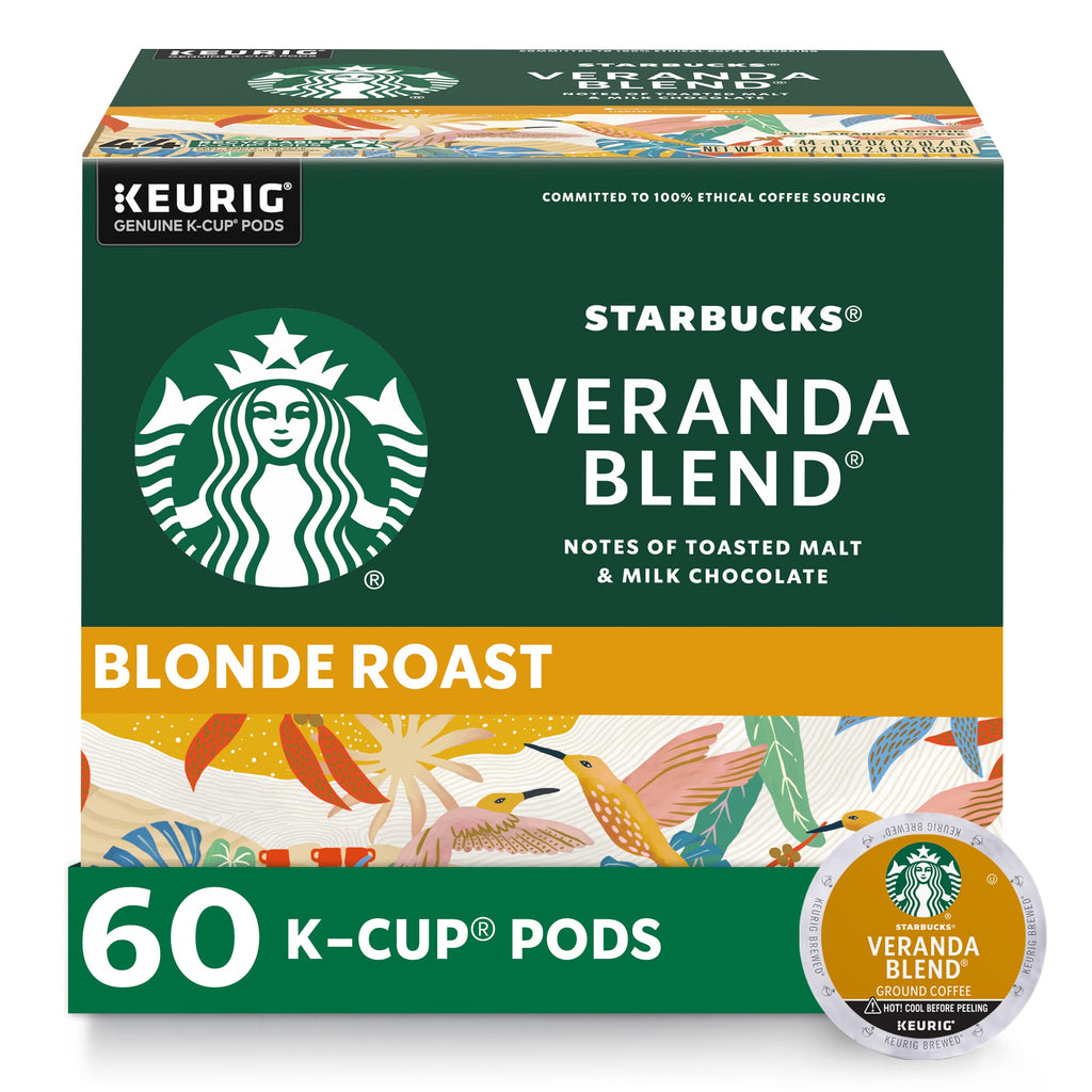 Starbucks Coffee K-Cup Pods,  Flavored Selection Coffee, Naturally Flavored, 100% Arabica, 6 Boxes (60 Pods Total)