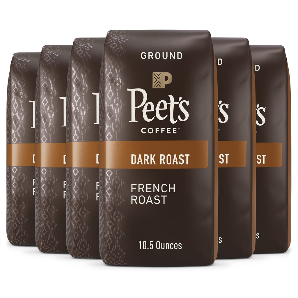 Peet's Coffee, Dark Roast Ground Coffee - French Roast 28 Ounce Bag