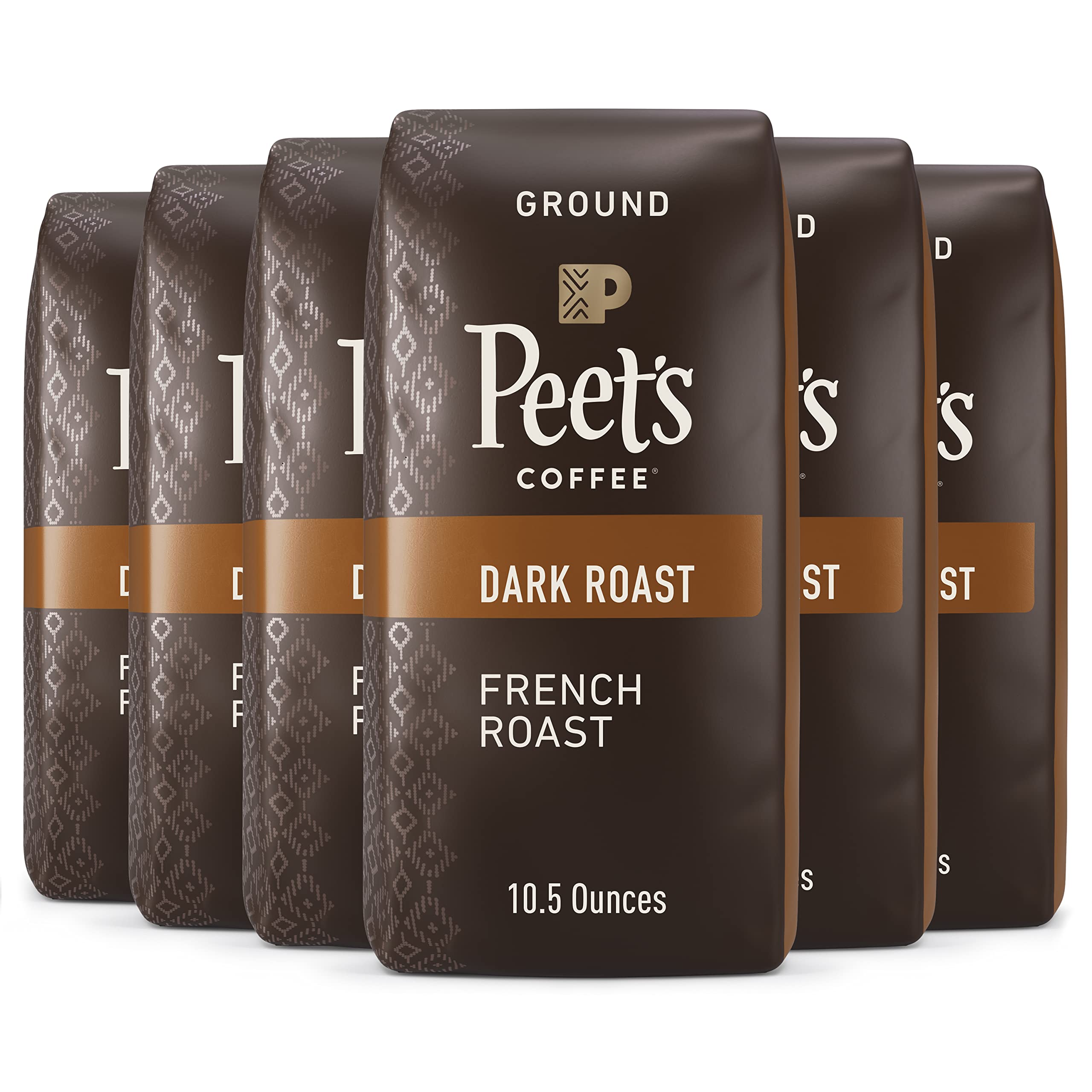 Peet's Coffee, Dark Roast Ground Coffee - French Roast 28 Ounce Bag