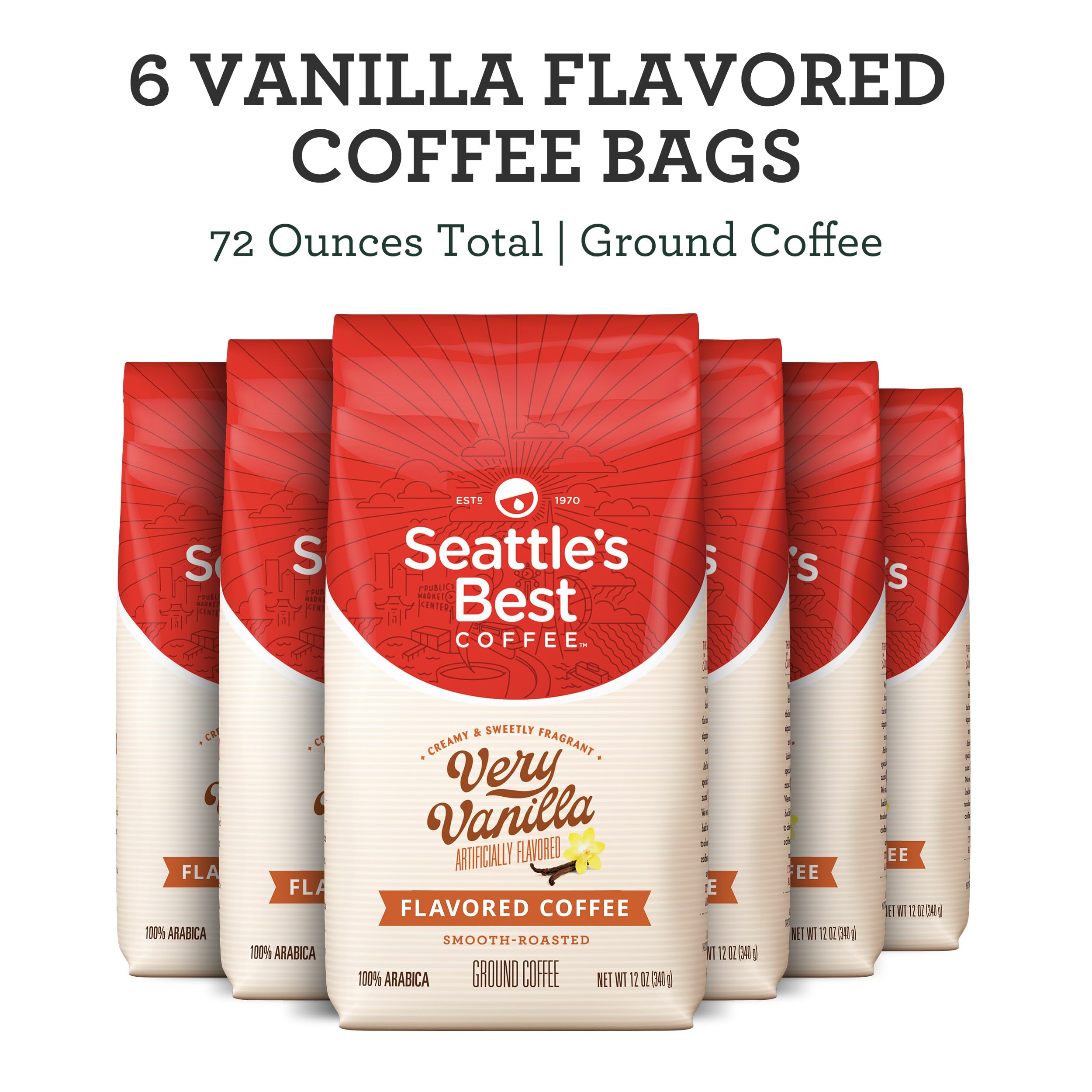 Seattle's Best Coffee Post Alley Blend Dark Roast Ground Coffee |