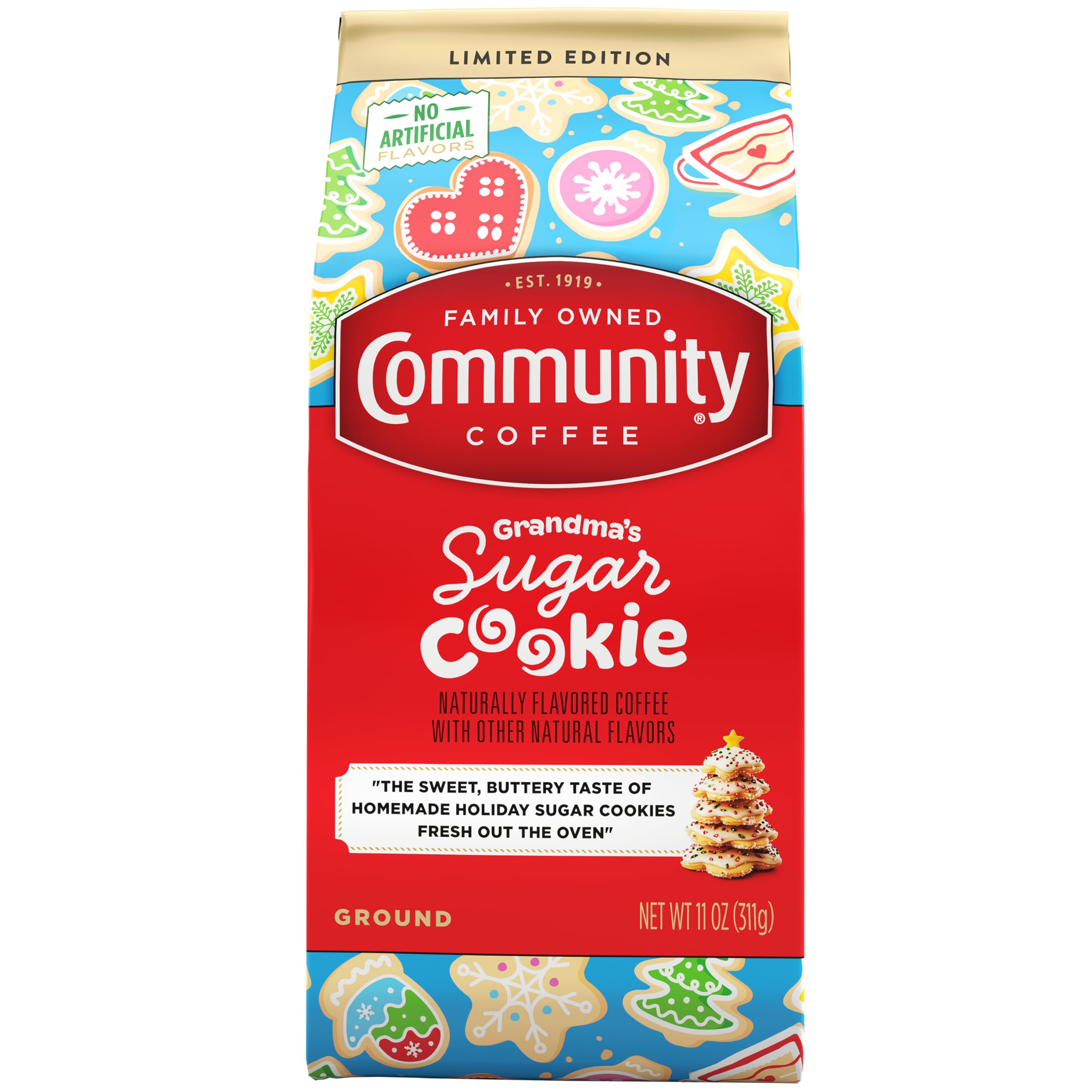 Community Coffee  Flavored Selections 12 Ounce, Medium Roast Ground, 12 Ounce (Pack of 1)