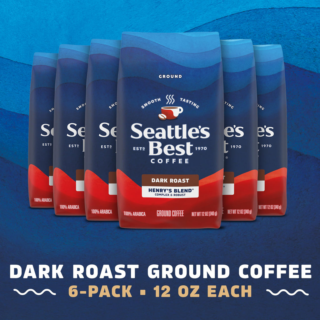 Seattle's Best Coffee Post Alley Blend Dark Roast Ground Coffee |