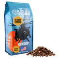 Black Rifle Coffee Company Silencer Smooth, 12oz Bag, Whole Bean Light Roast - Roasted Blend Made from Arabica Beans - Colombian & Brazilian Beans - Veteran Founded & American Made