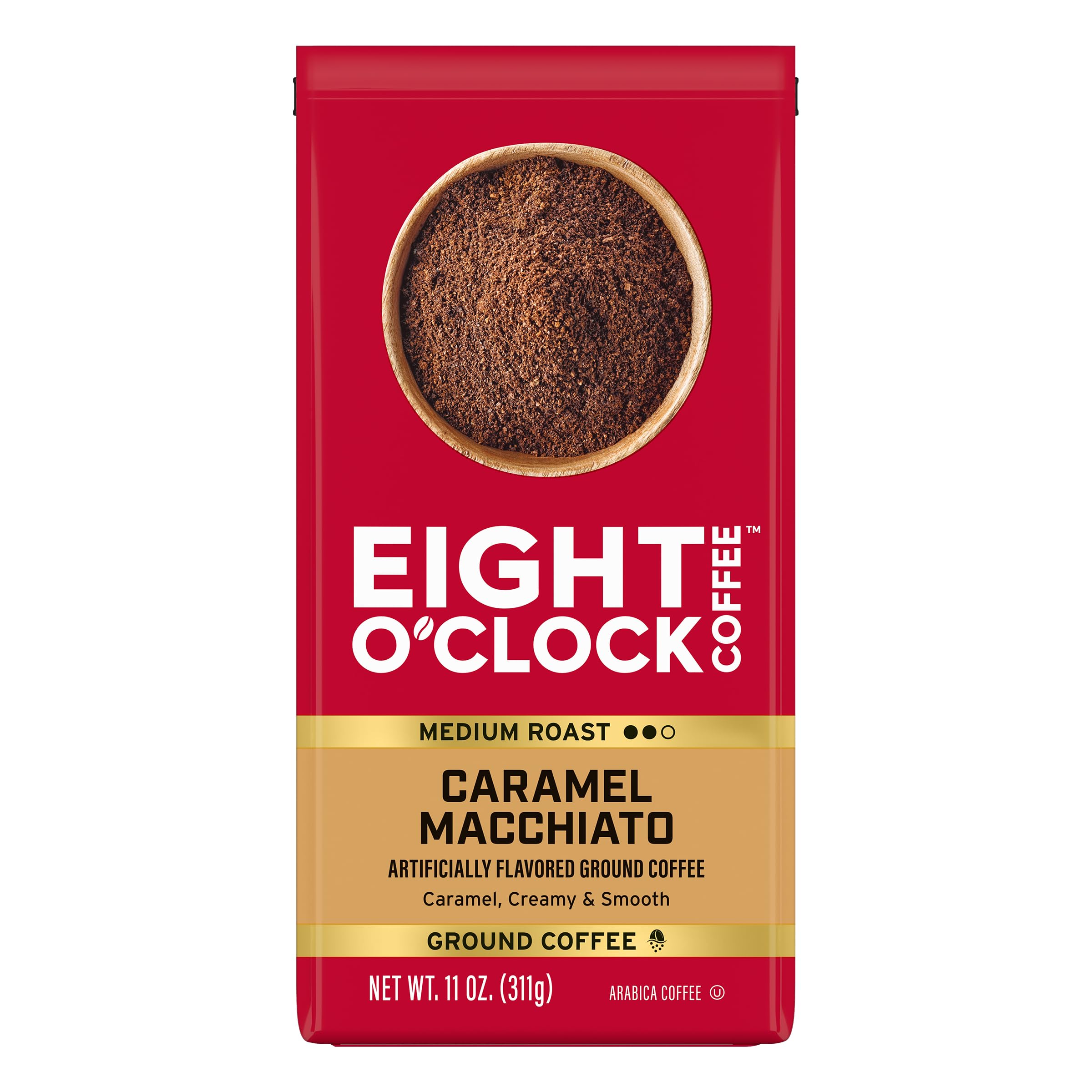 Eight O'Clock Coffee The Original Ground Coffee, Medium Roast, 32 Ounce (Pack of 1) - Sweet, Fruity, Well Balanced