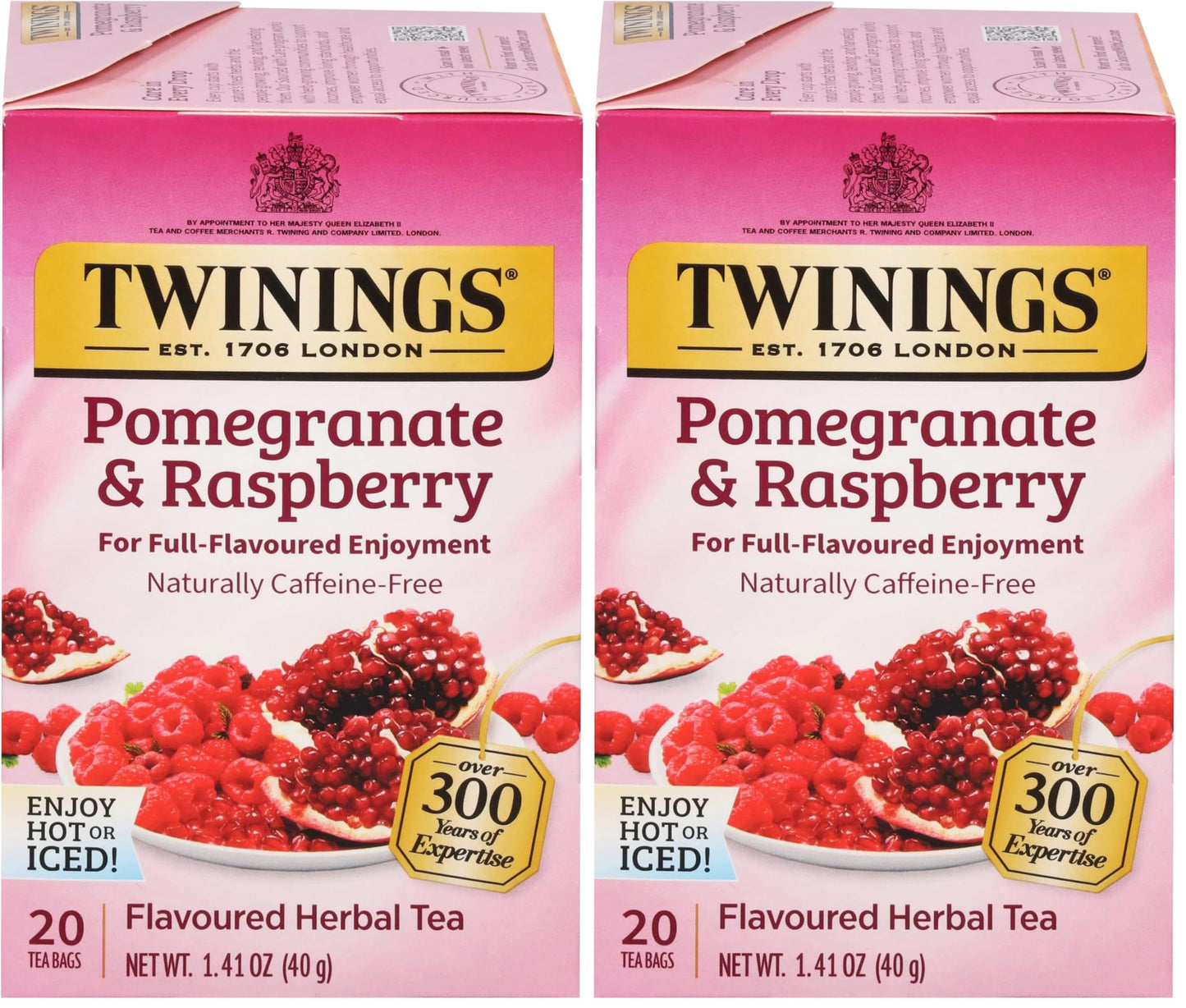 Twinings English Breakfast Black Tea Individually Wrapped Bags, 100 Count (Pack of 1), Smooth, Flavourful, and Robust, Caffeinated, Enjoy Hot or Iced, 100 Teabags