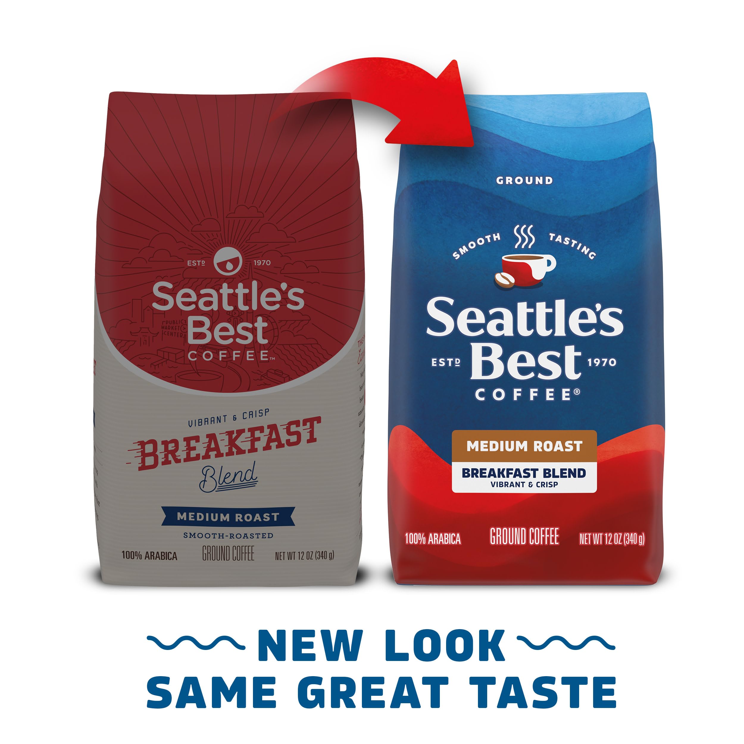 Seattle's Best Coffee Post Alley Blend Dark Roast Ground Coffee |