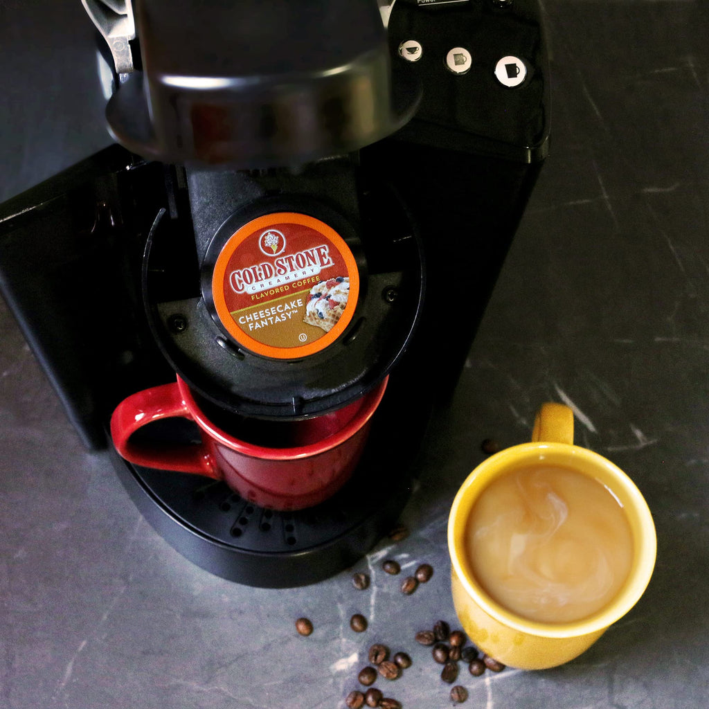 Cold Stone Creamery Beverages Coffee Pods Compatible with K Cup Brewers Including 2.0 - Ice Cream Flavored Assorted Variety Pack, 40 Count