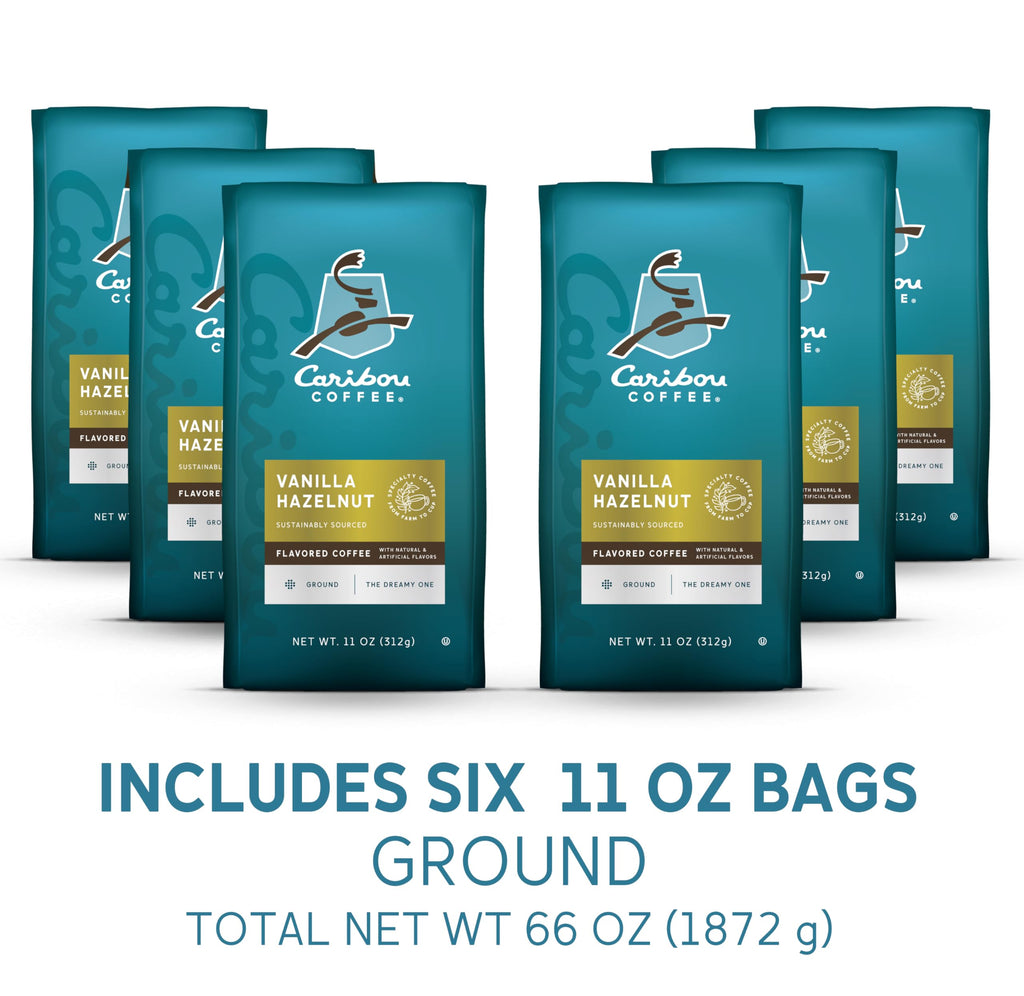 Caribou Coffee, Light Roast Ground Coffee - Daybreak Morning Blend 20 Ounce Bag