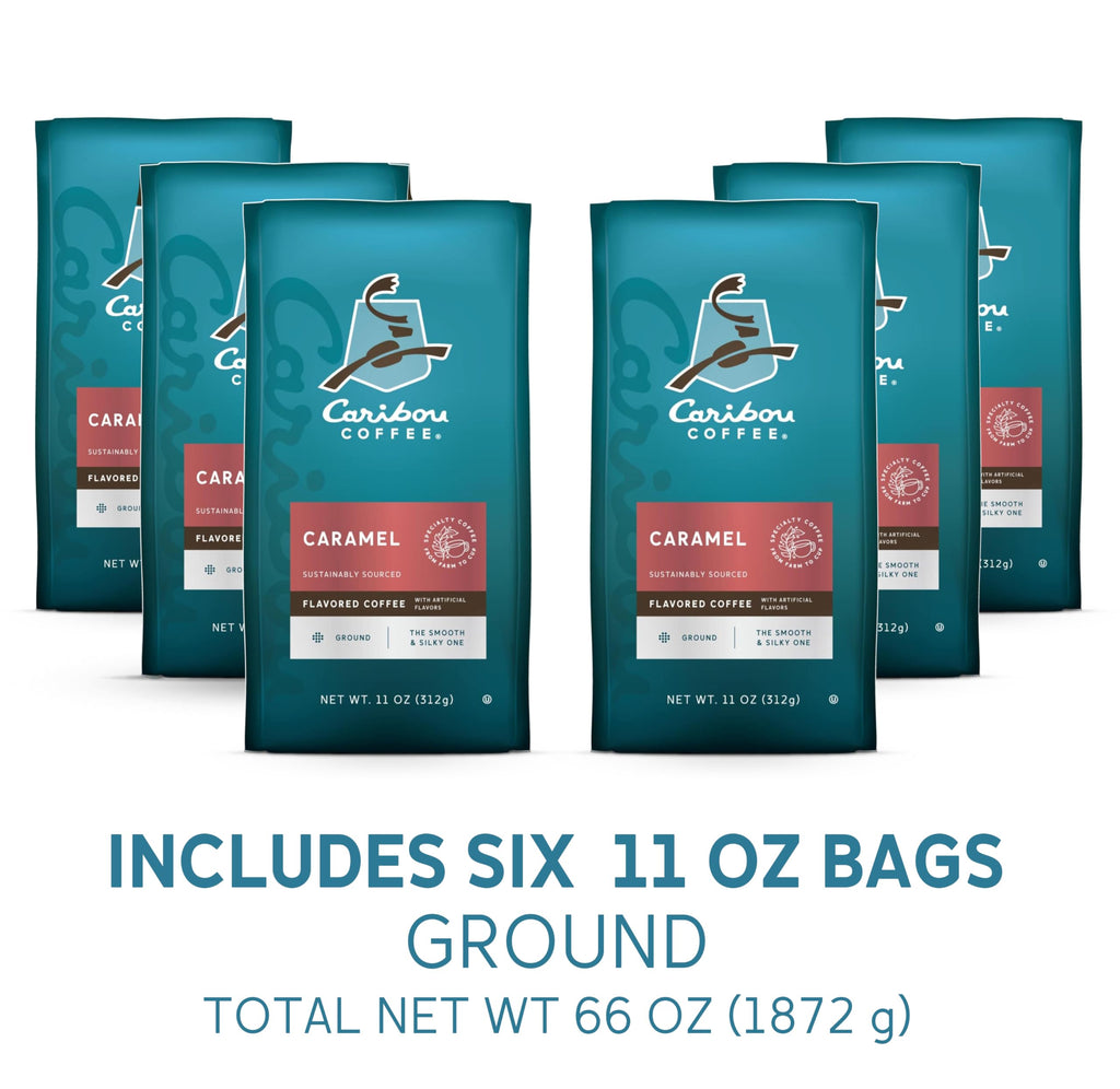 Caribou Coffee, Light Roast Ground Coffee - Daybreak Morning Blend 20 Ounce Bag