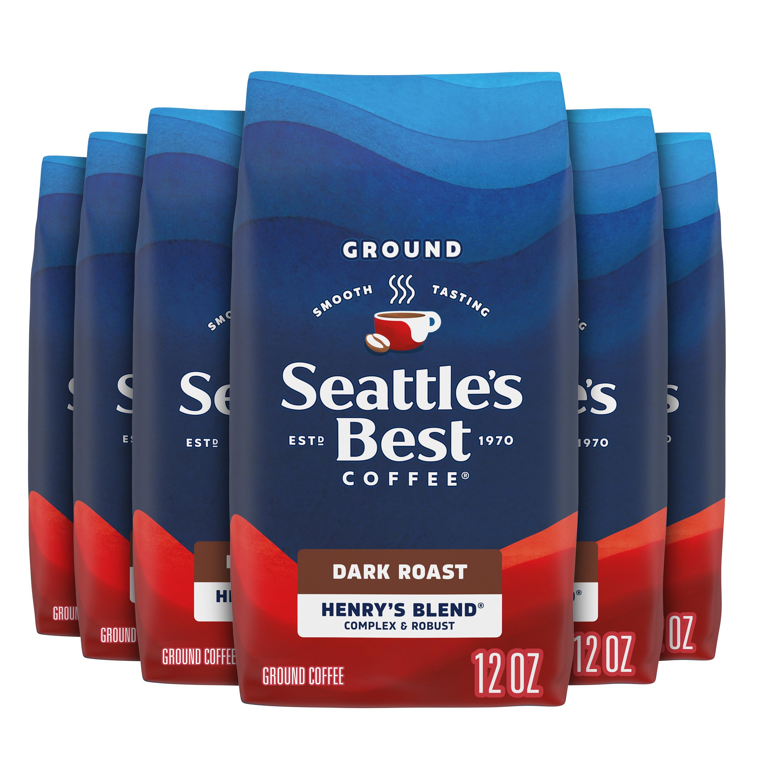 Seattle's Best Coffee Post Alley Blend Dark Roast Ground Coffee |